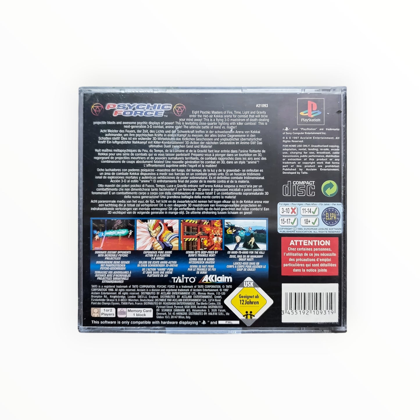 RISING ZAN THE SAMURAI GUNMAN playstation 1 (PS1)