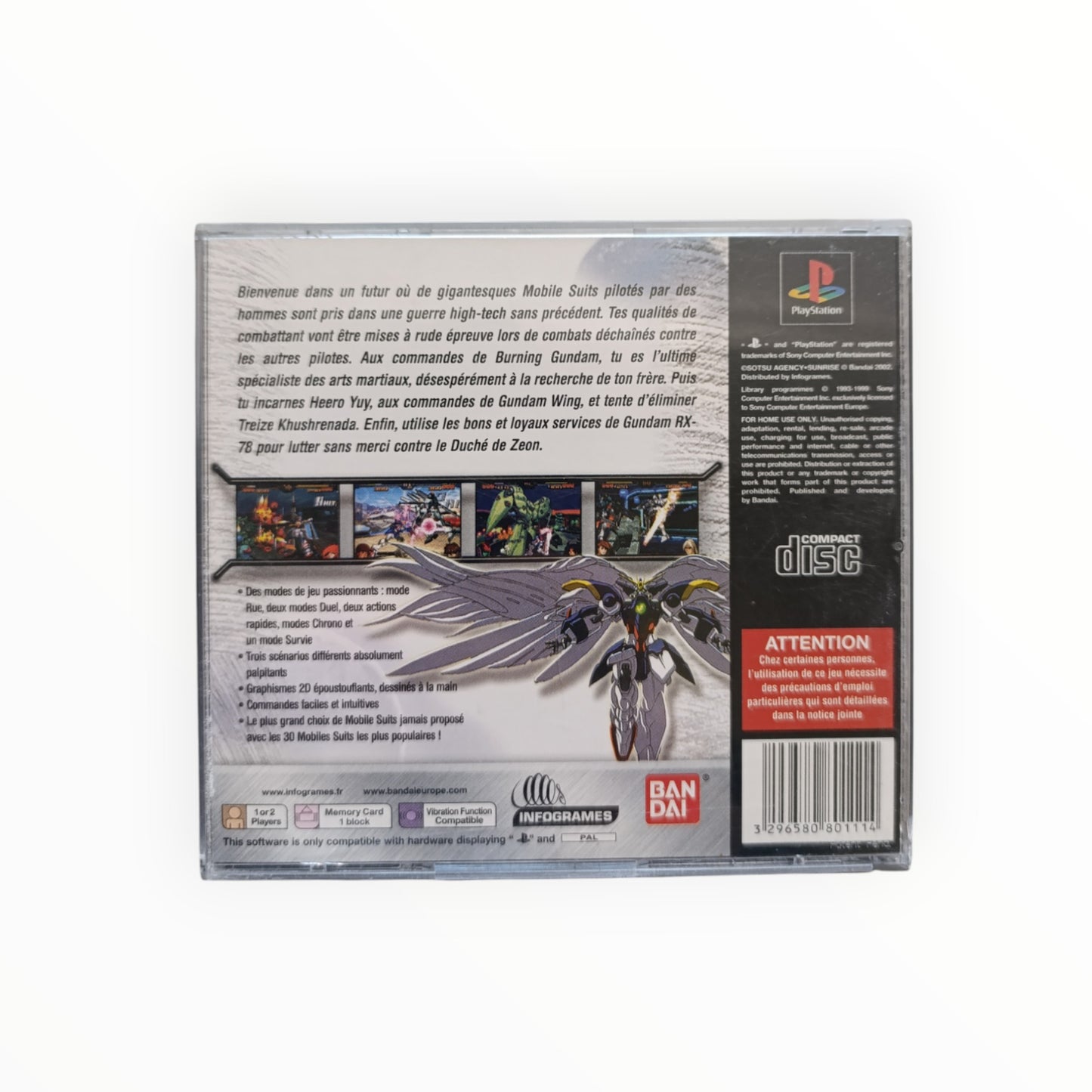 GUNDAM BATTLE ASSAULT 2 playstation 1 (PS1)