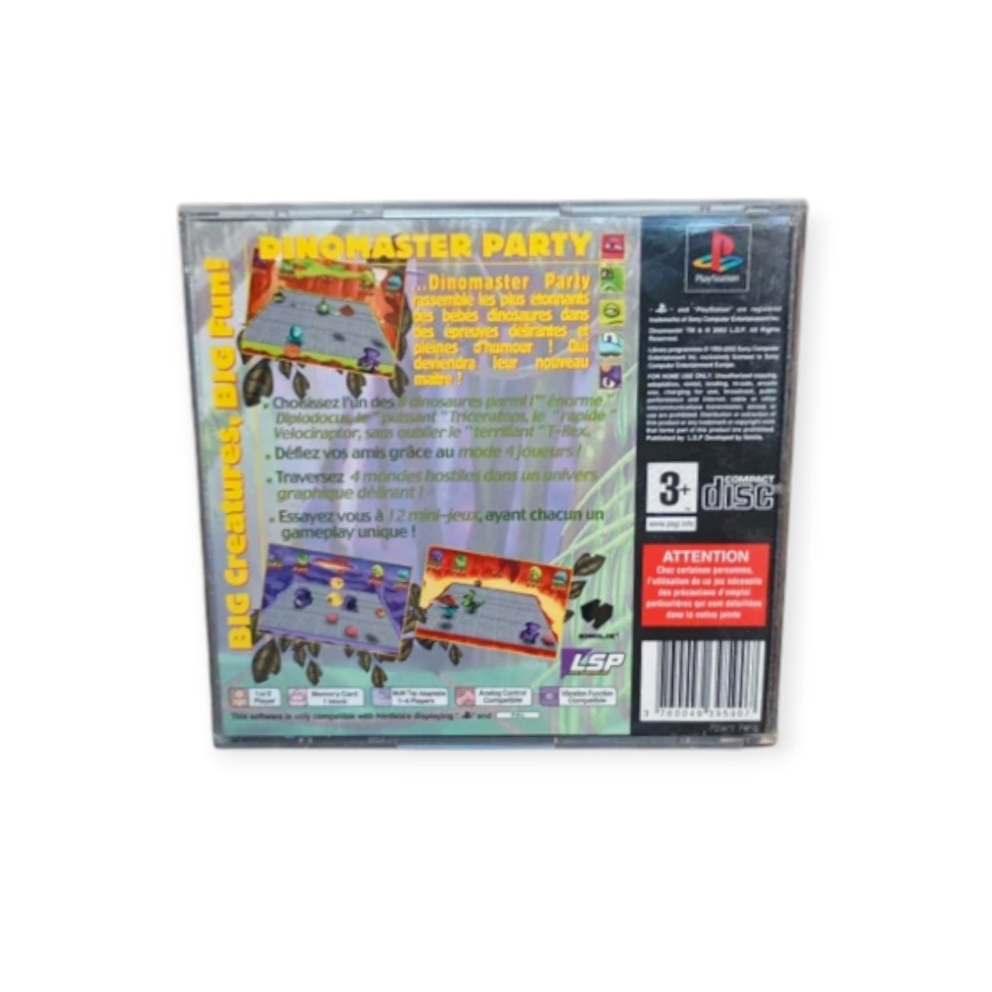 Dinomaster Party Playstation 1 (PS1)