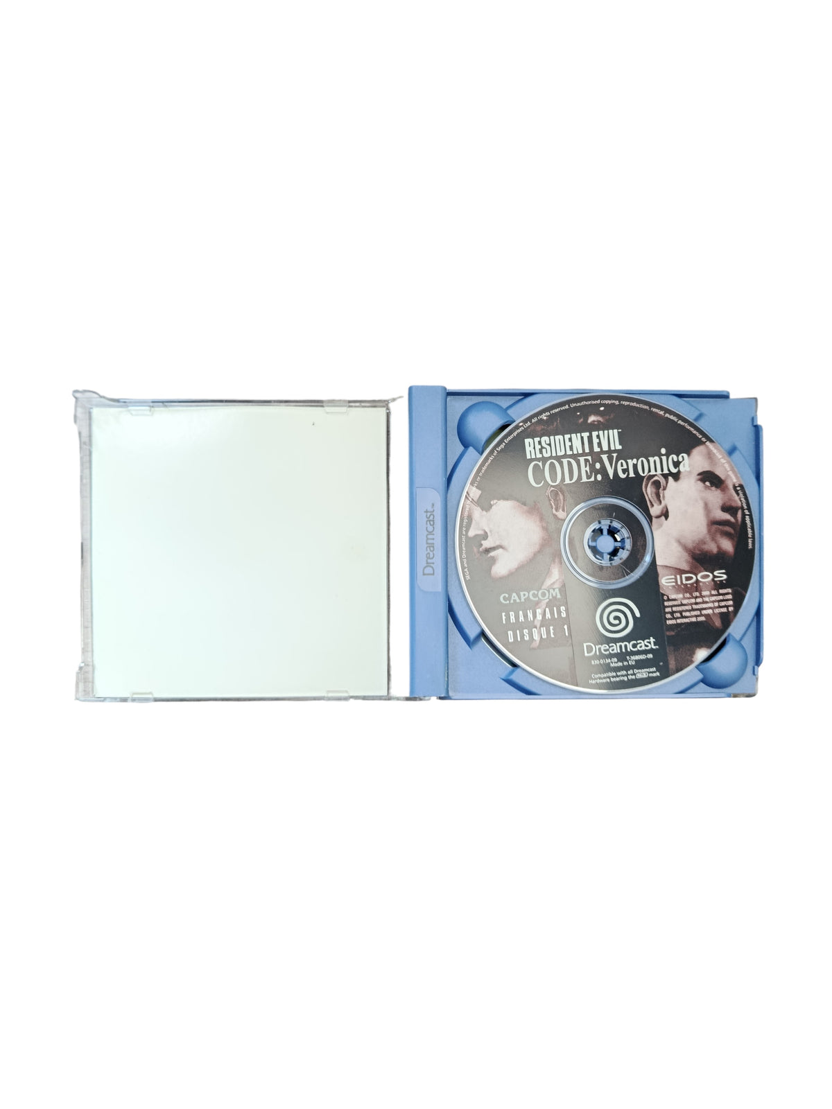 Resident Evil Code Veronica Dreamcast Sega