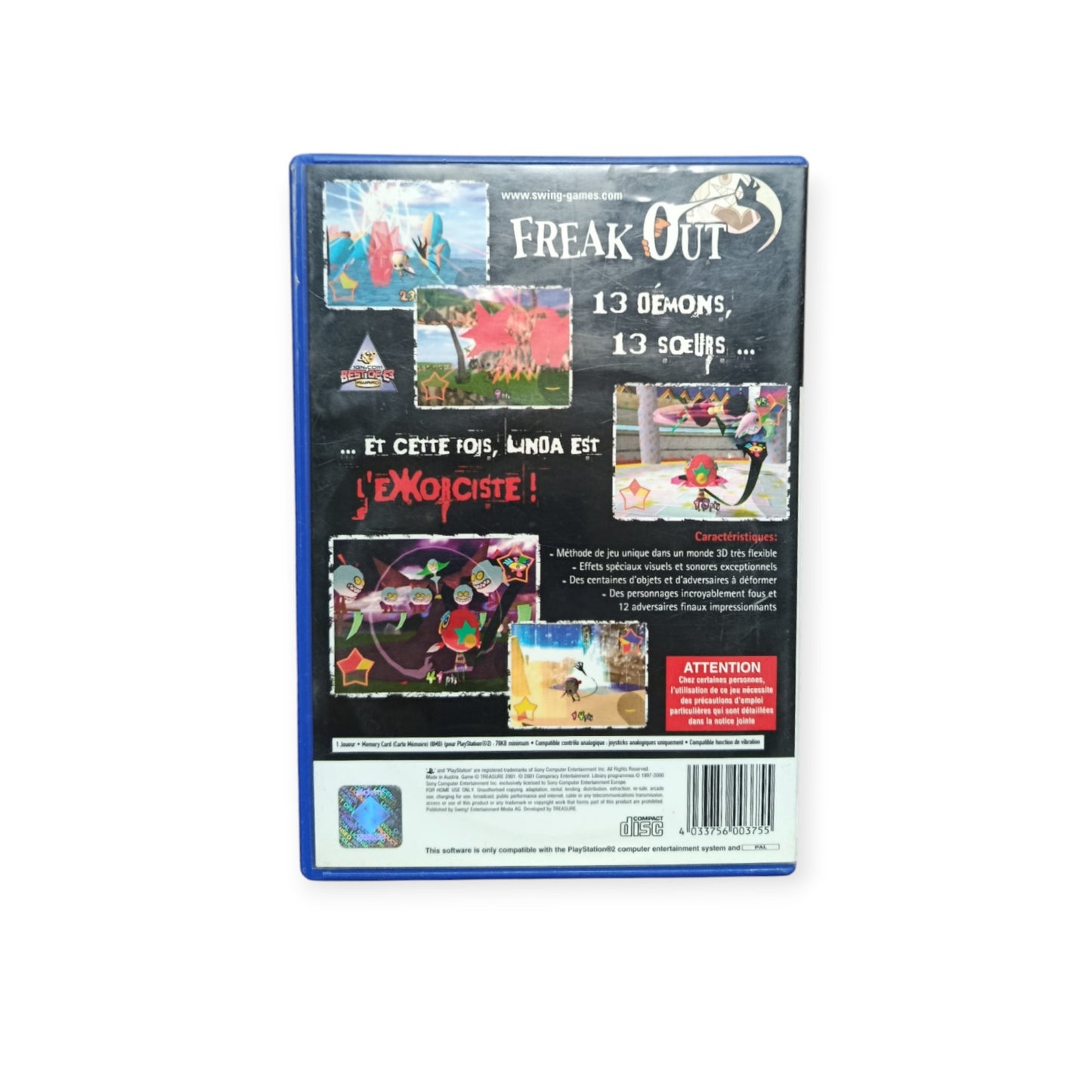 Freak Out playstation 2 (PS2)