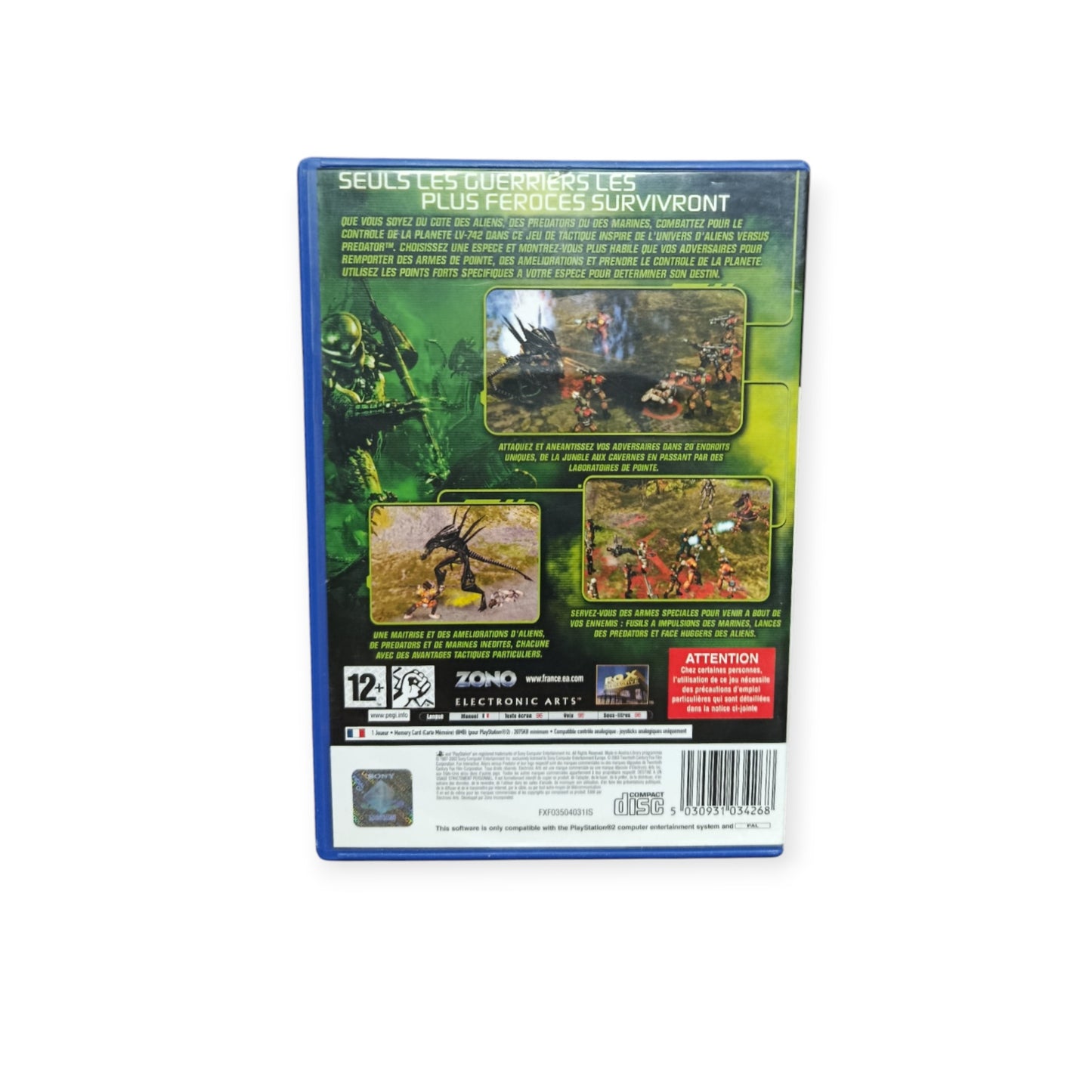 Alien vs Predator: Extinction – PlayStation 2 (PS2)