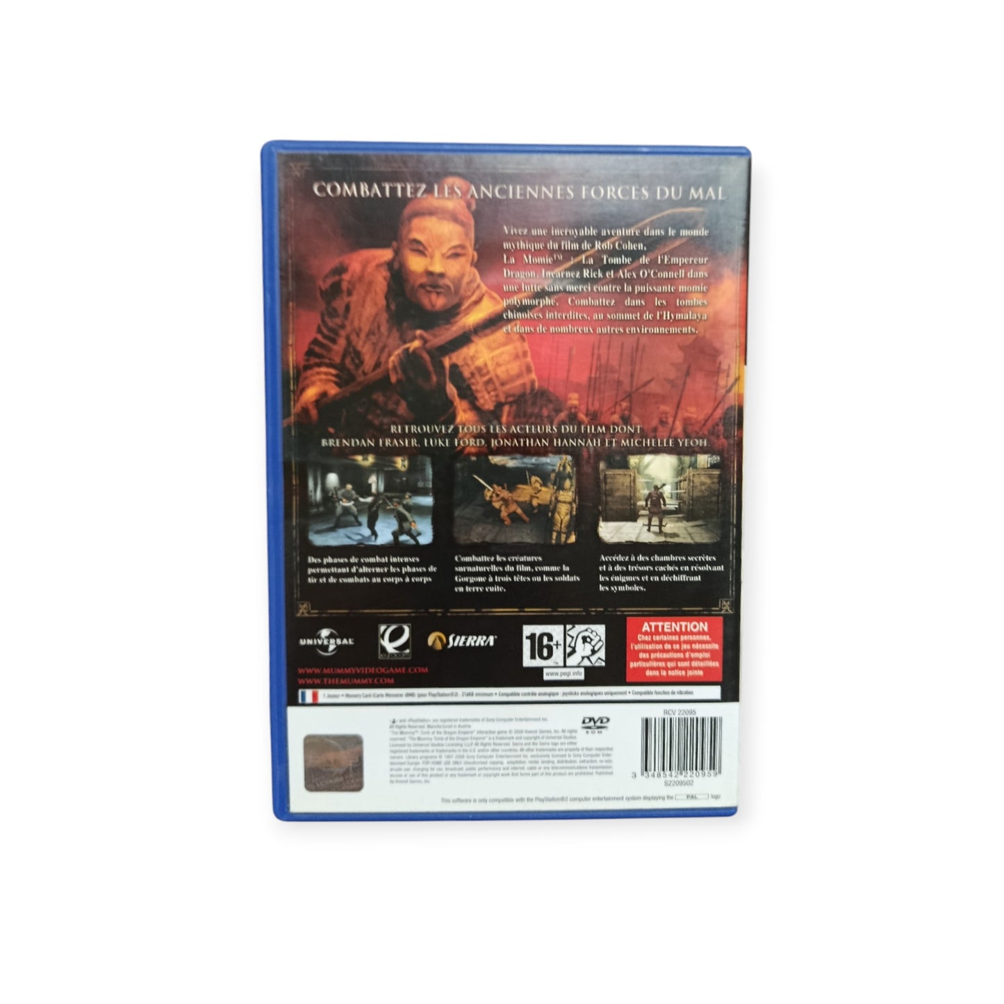 La Momie : La Tombe de l'Empereur Dragon playstation 2 (PS2)