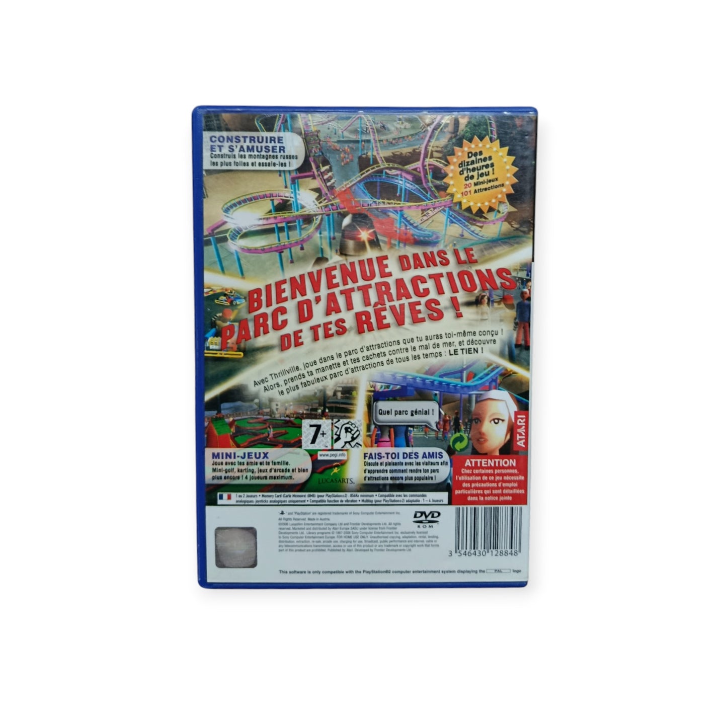 Thrillville playstation 2 (PS2)