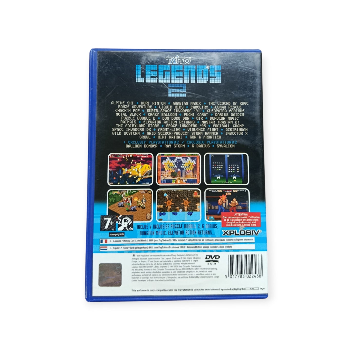 Taito Legends 2 playstation 2 (PS2)