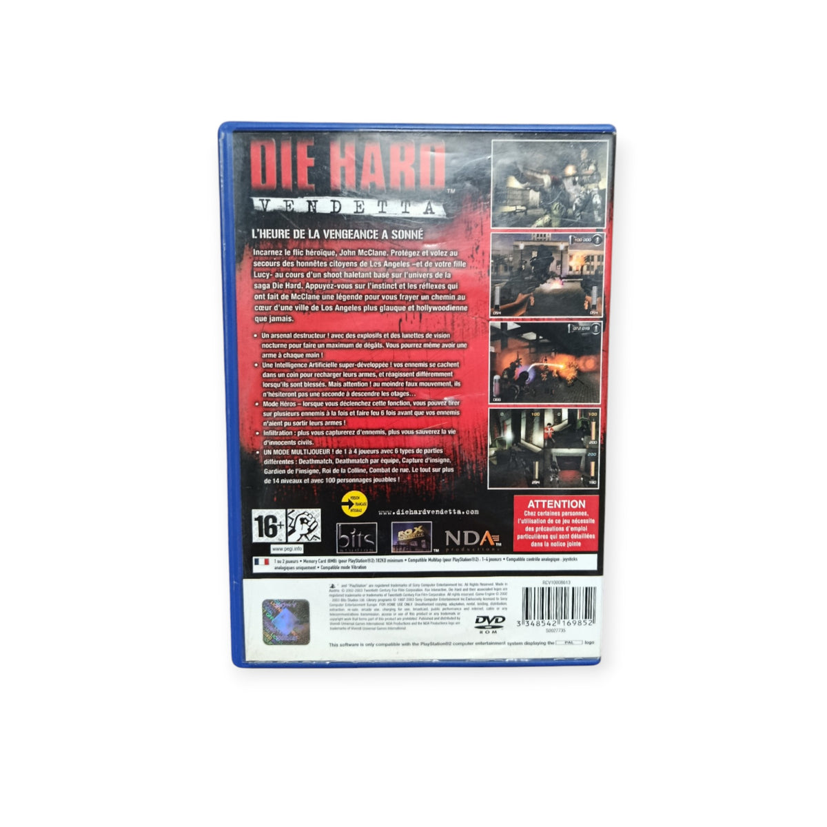 Die Hard: Vendetta Playstation 2 (PS2)