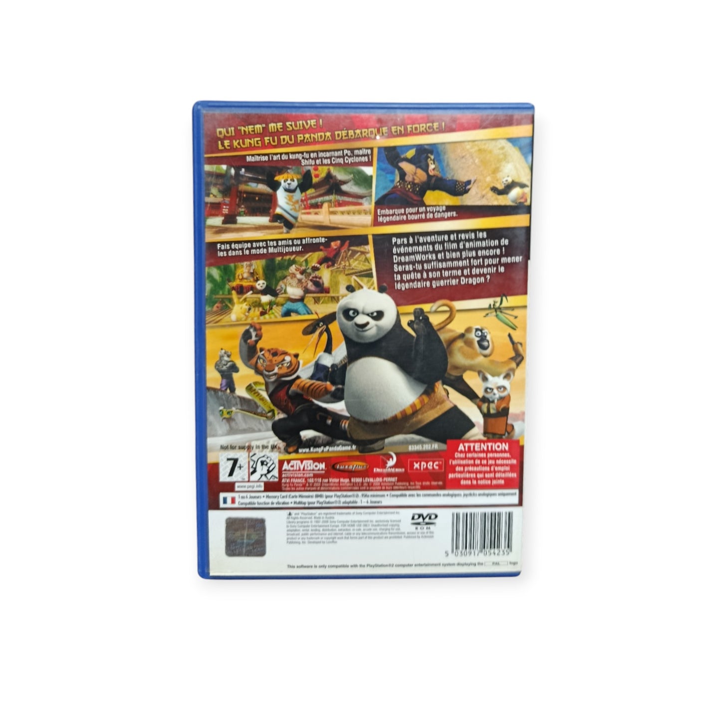 Kung Fu Panda - Le Jeu playstation 2 (PS2)