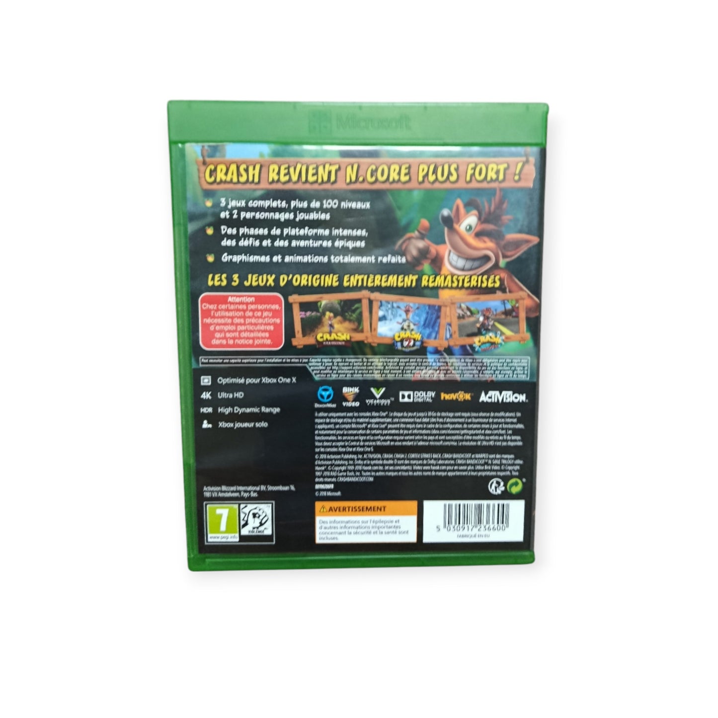 Crash N-Sane Trilogy Xbox One