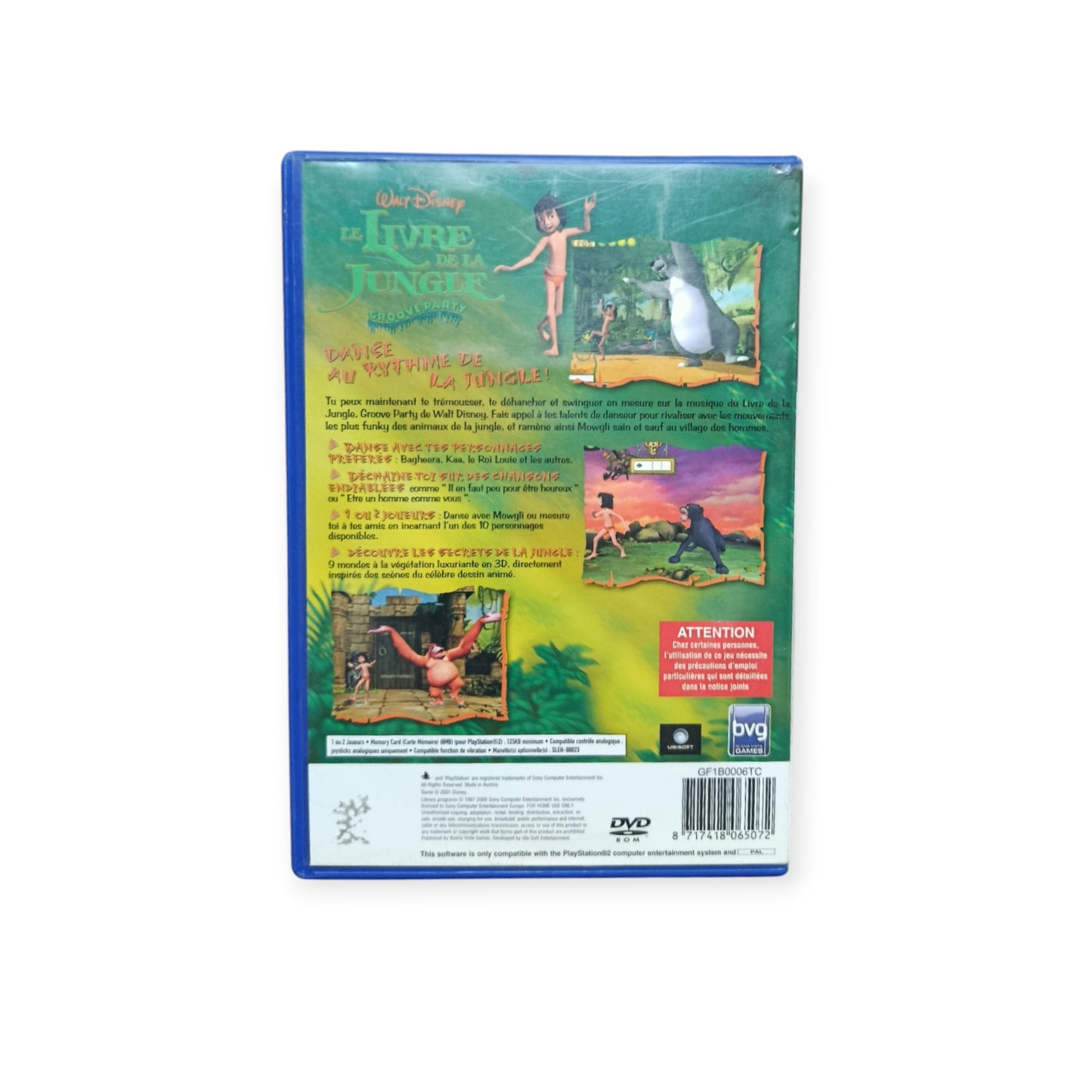 Walt Disney - Le Livre de la Jungle Groove Party playstation 2 (PS2)