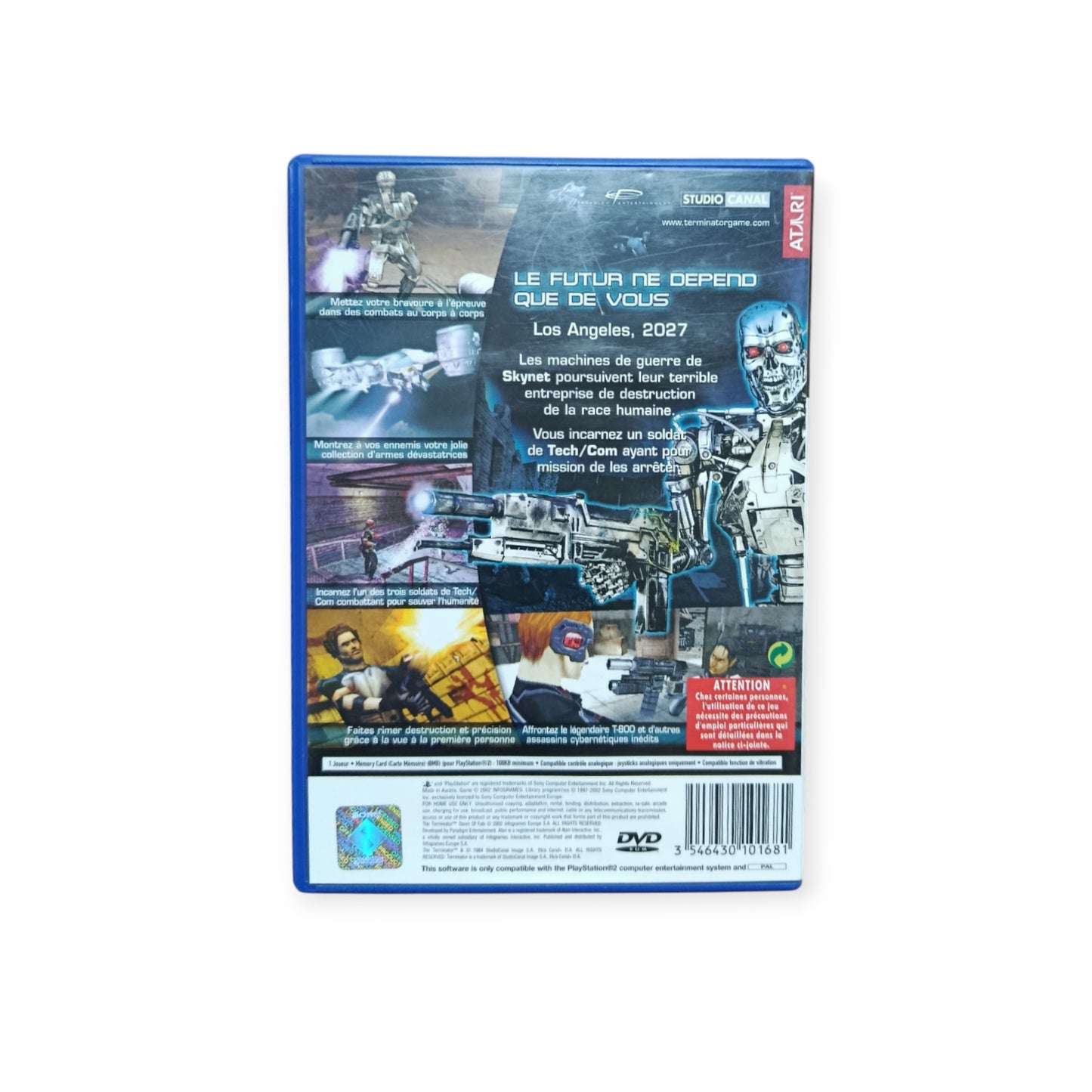 The Terminator : Un Autre Futur playstation 2 (PS2)