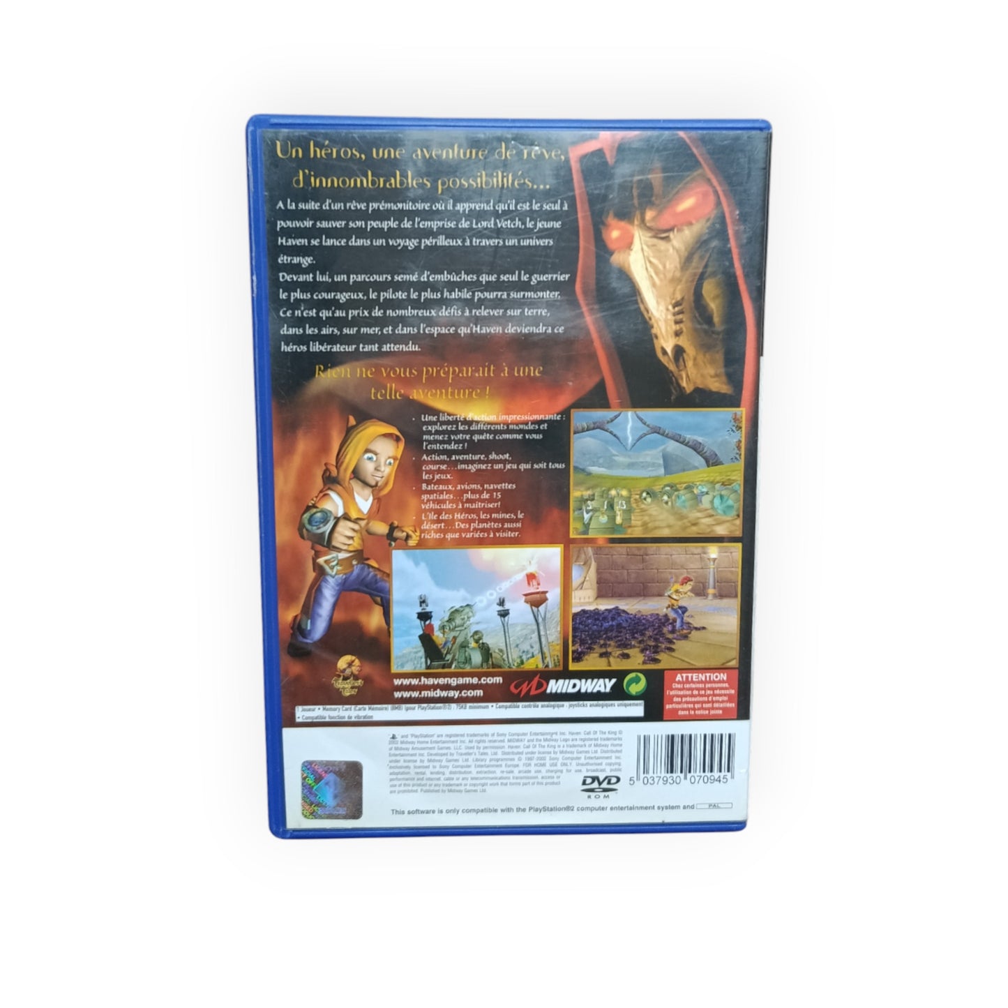 Haven : Call of the King – PlayStation 2 – Complet