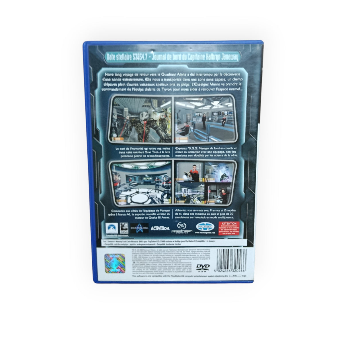 Star Trek Voyager : Elite Force playstation 2 (PS2)