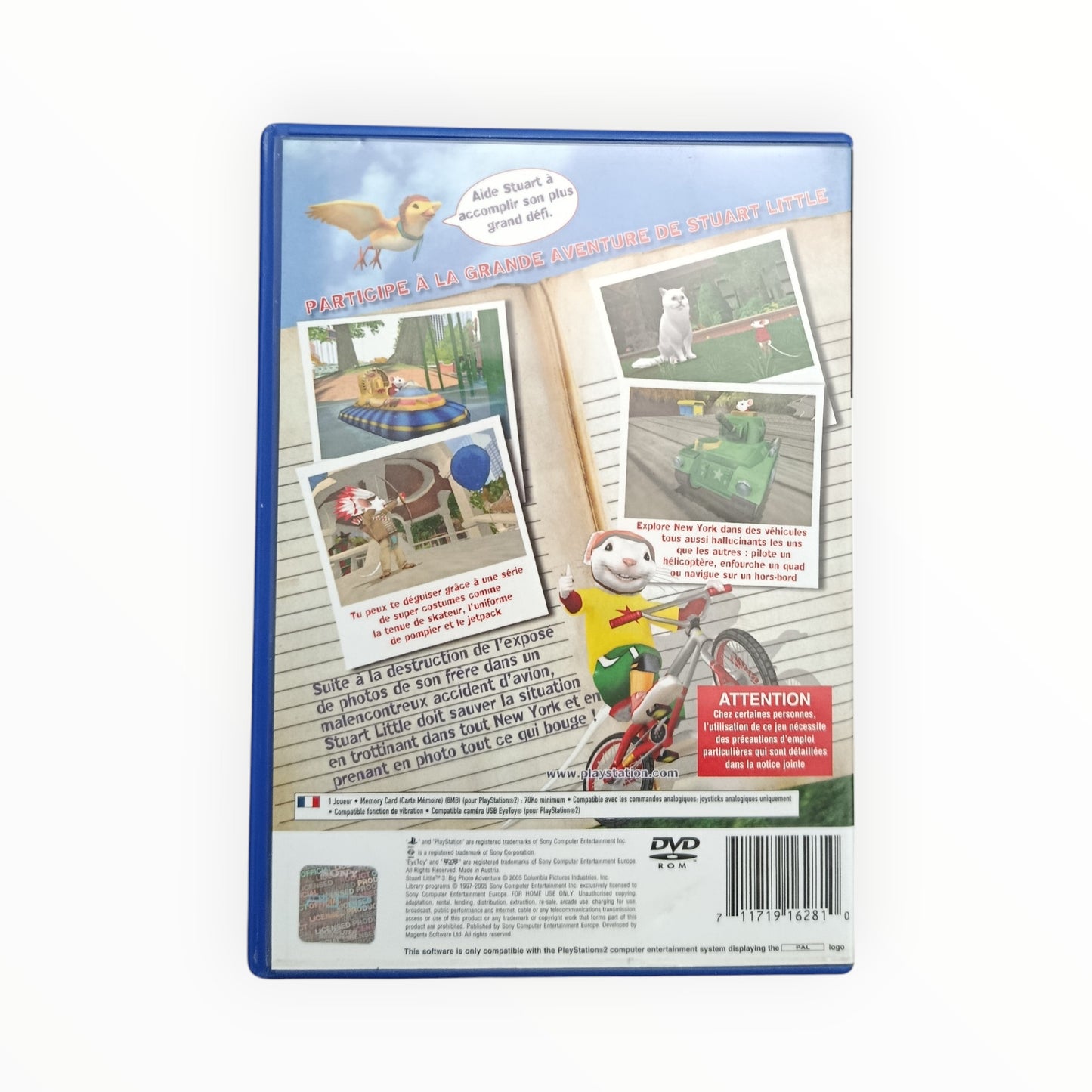 Stuart Little 3 : L'Aventure Photographique playstation 2 (PS2)