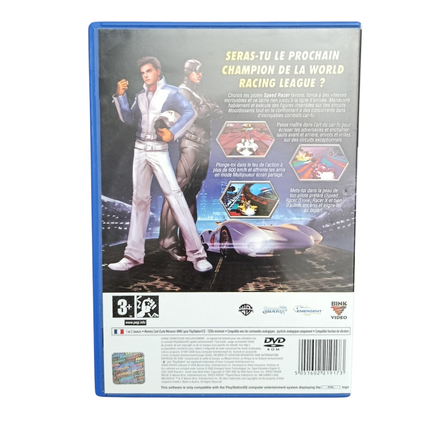 Speed Racer playstation 2 (PS2)