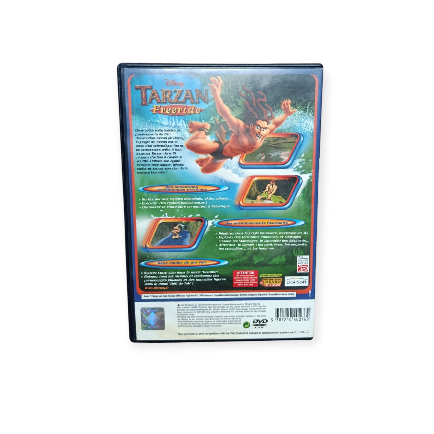 Disney's Tarzan Freeride Playstation 2 (PS2)