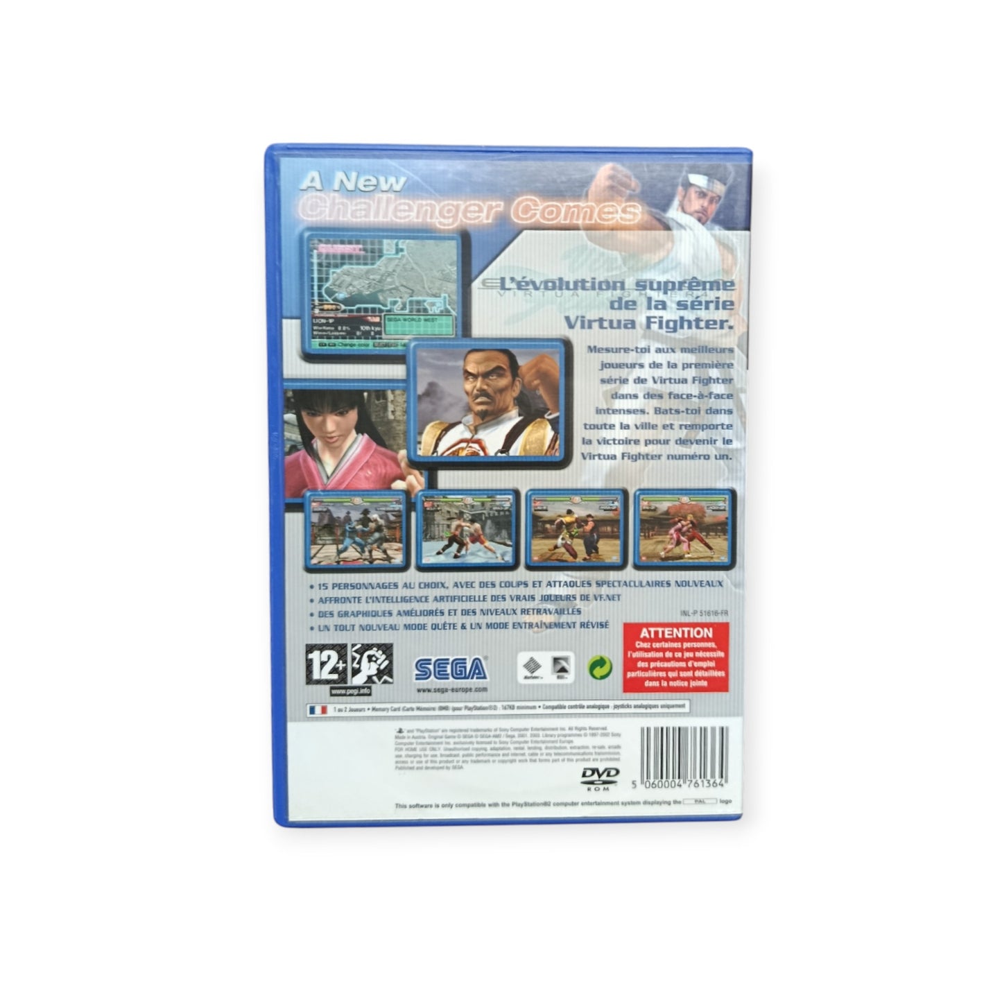 Virtua Fighter 4 Evolution playstation 2 (PS2)