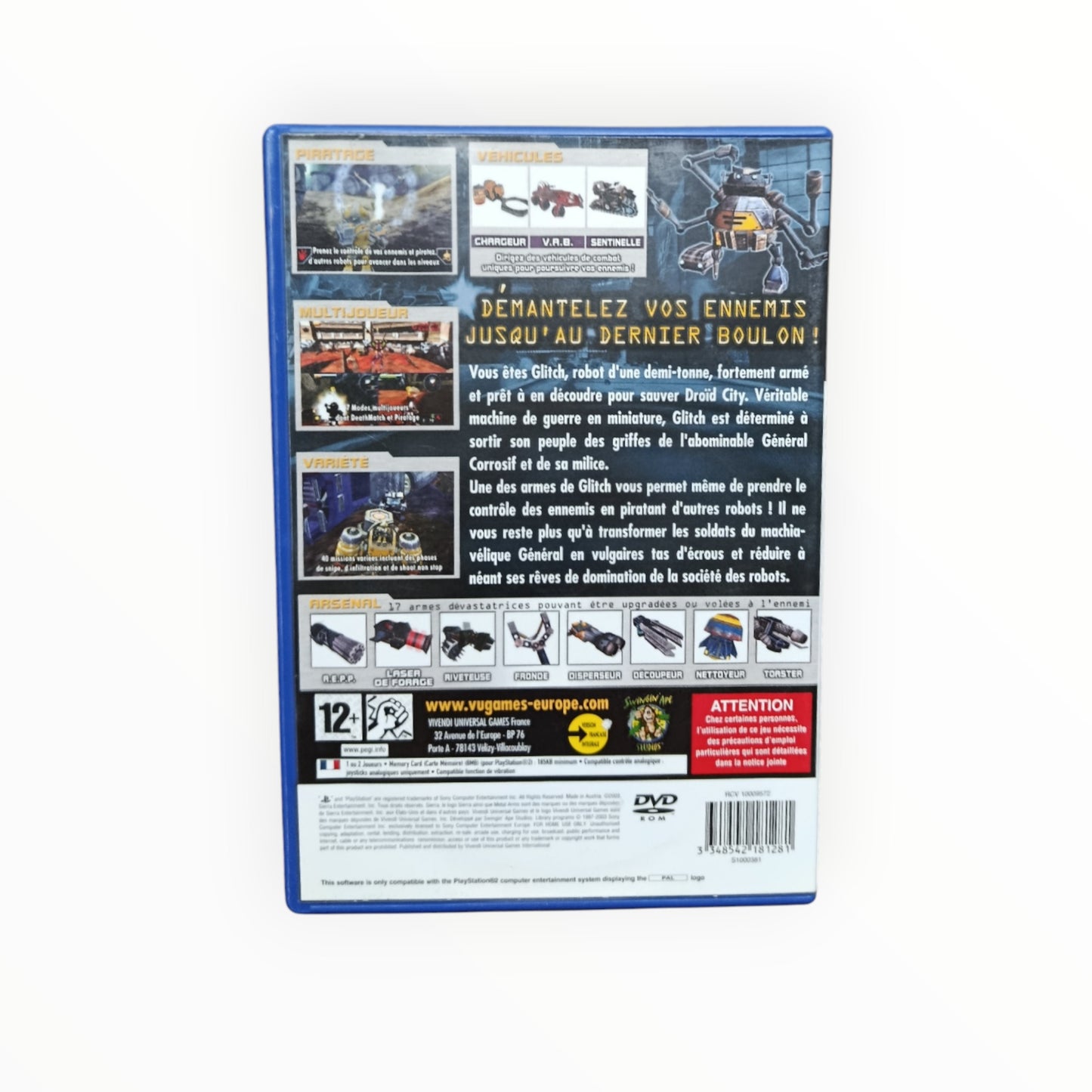 Metal Arms : Glitch in the System playstation 2 (PS2)