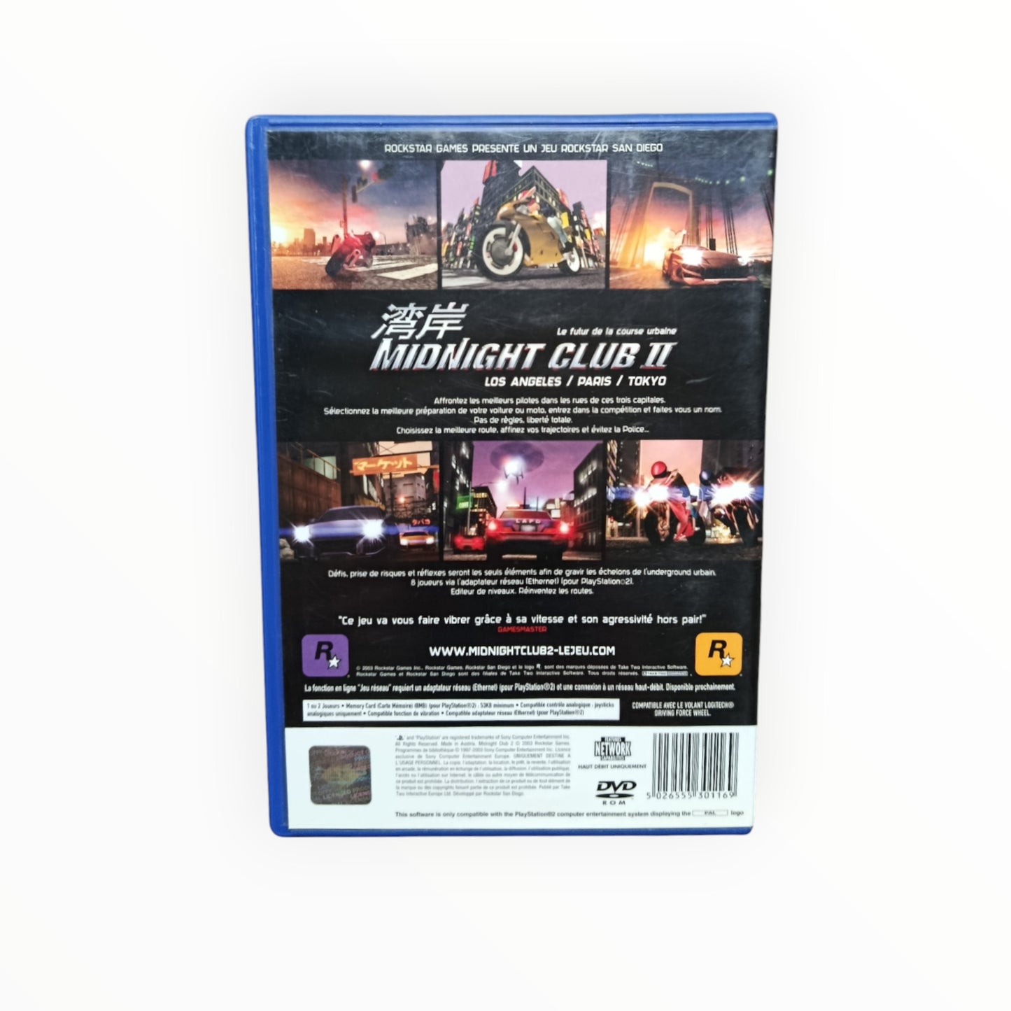 Midnight Club 2 playstation 2 (PS2)