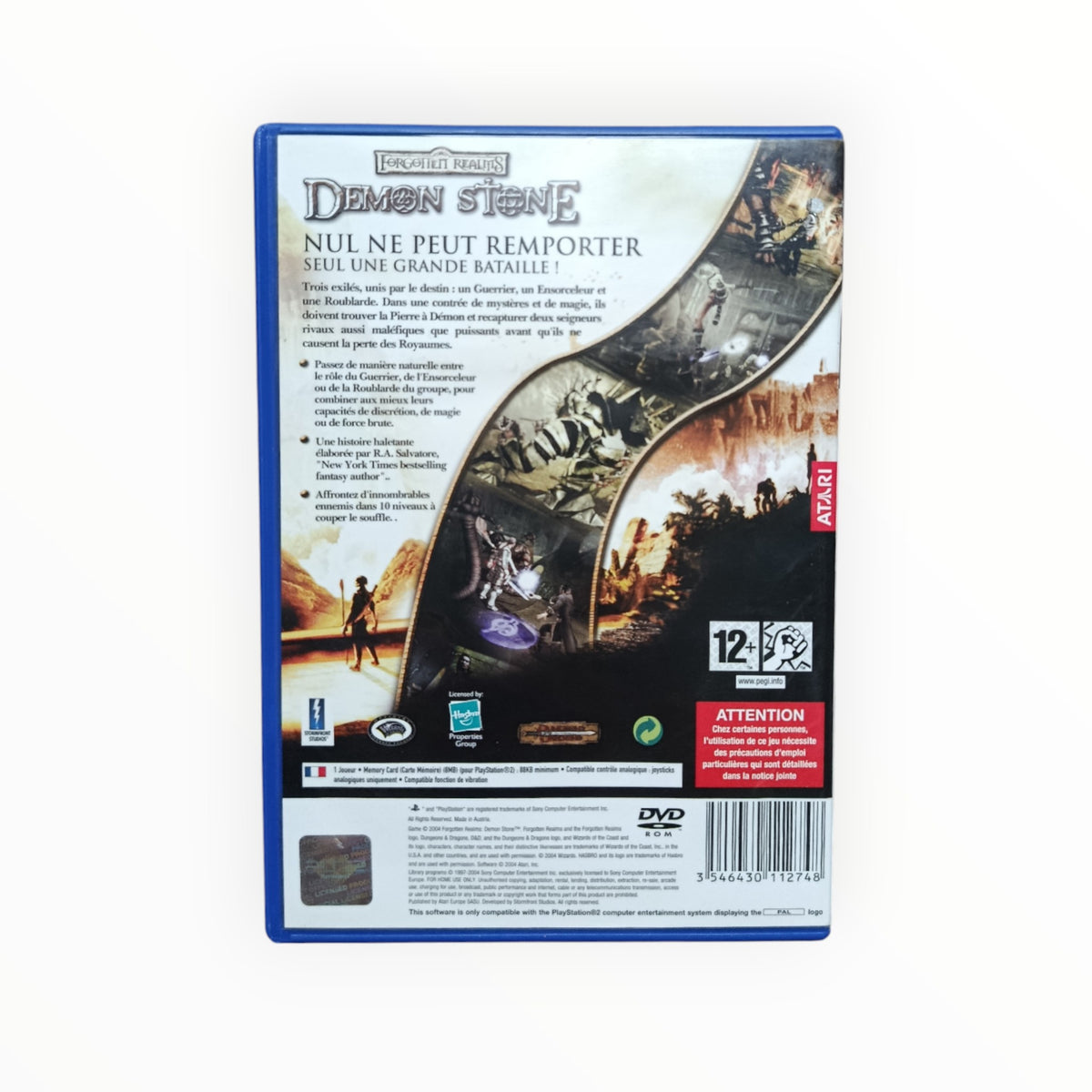 Forgotten Realms : Demon Stone Playstation 2 (PS2)