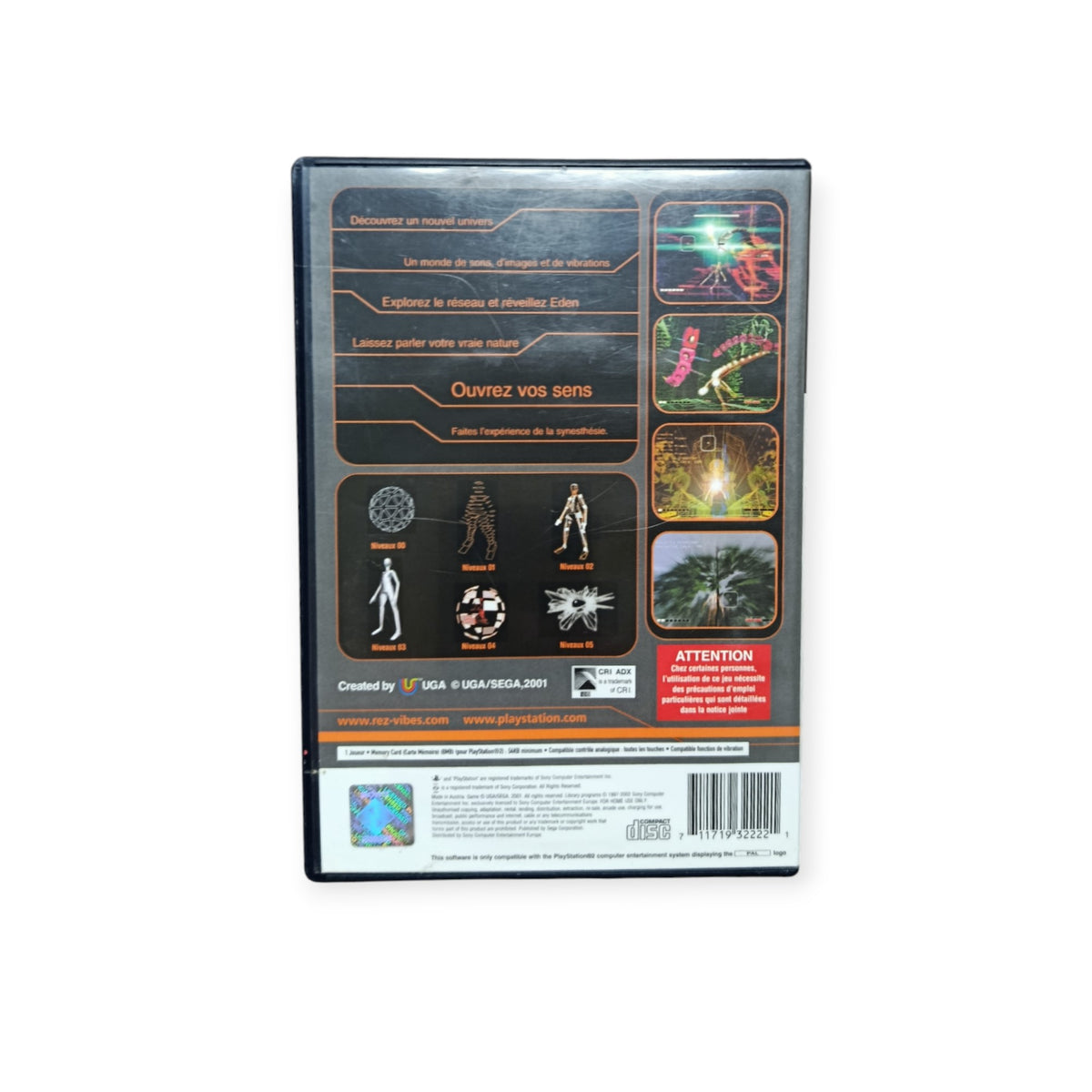 Rez playstation 2 (PS2)