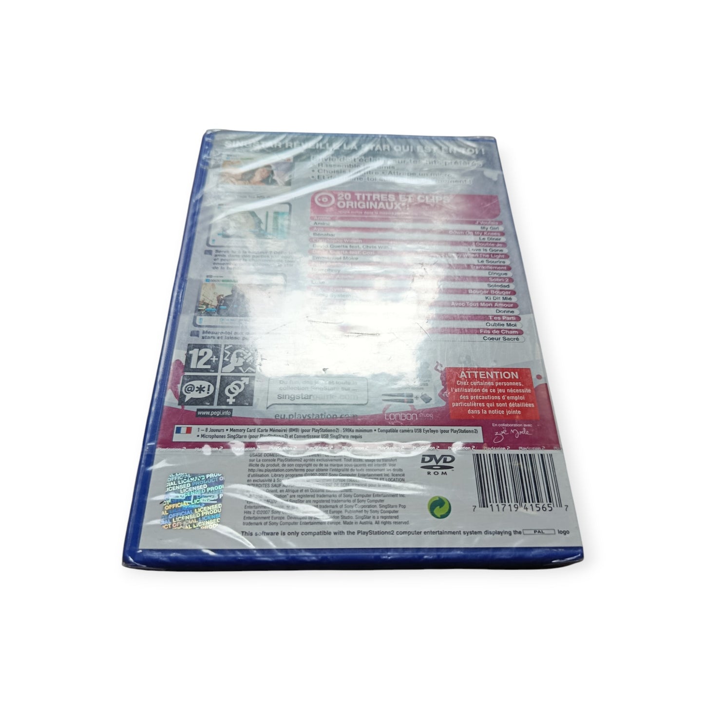 SingStar Pop Hits 2 playstation 2 (PS2)