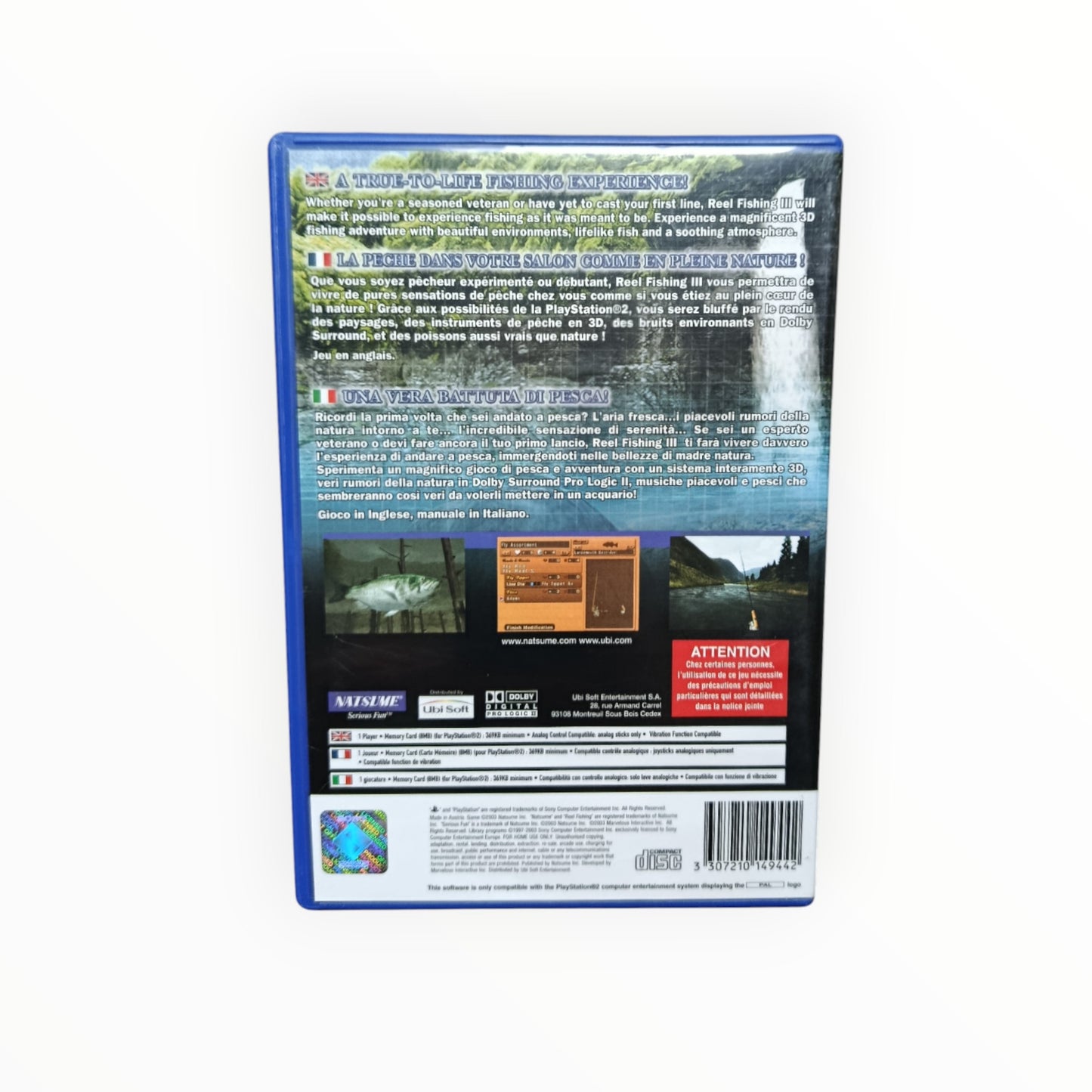 Reel Fishing III playstation 2 (PS2)