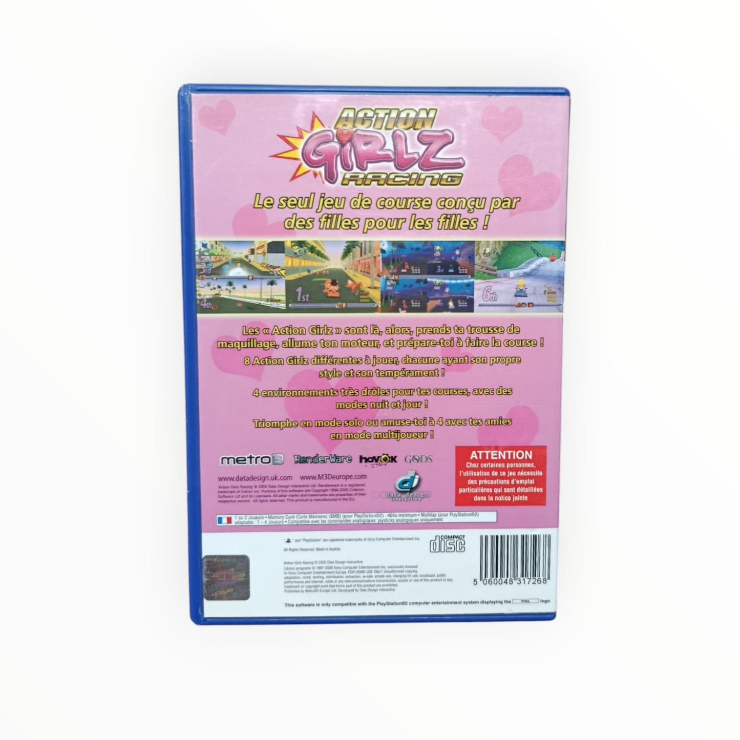 Action Girlz Racing Playstation 2 (PS2)