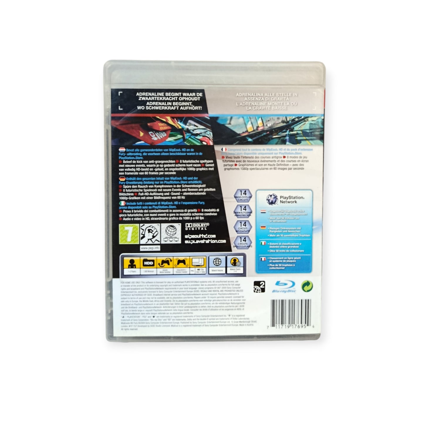 Wip3out Fury HD Playstation 3 (PS3)