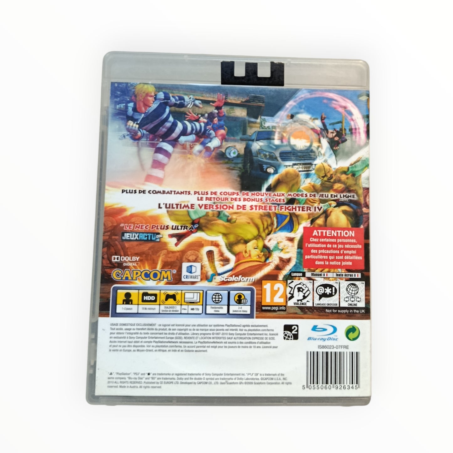 Super Street Fighter IV Playstation 3 (PS3)