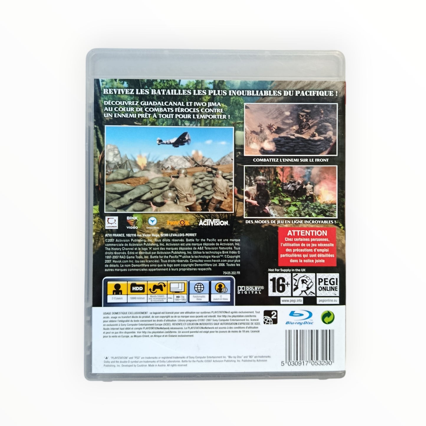 Battle For The Pacific Playstation 3 (PS3)