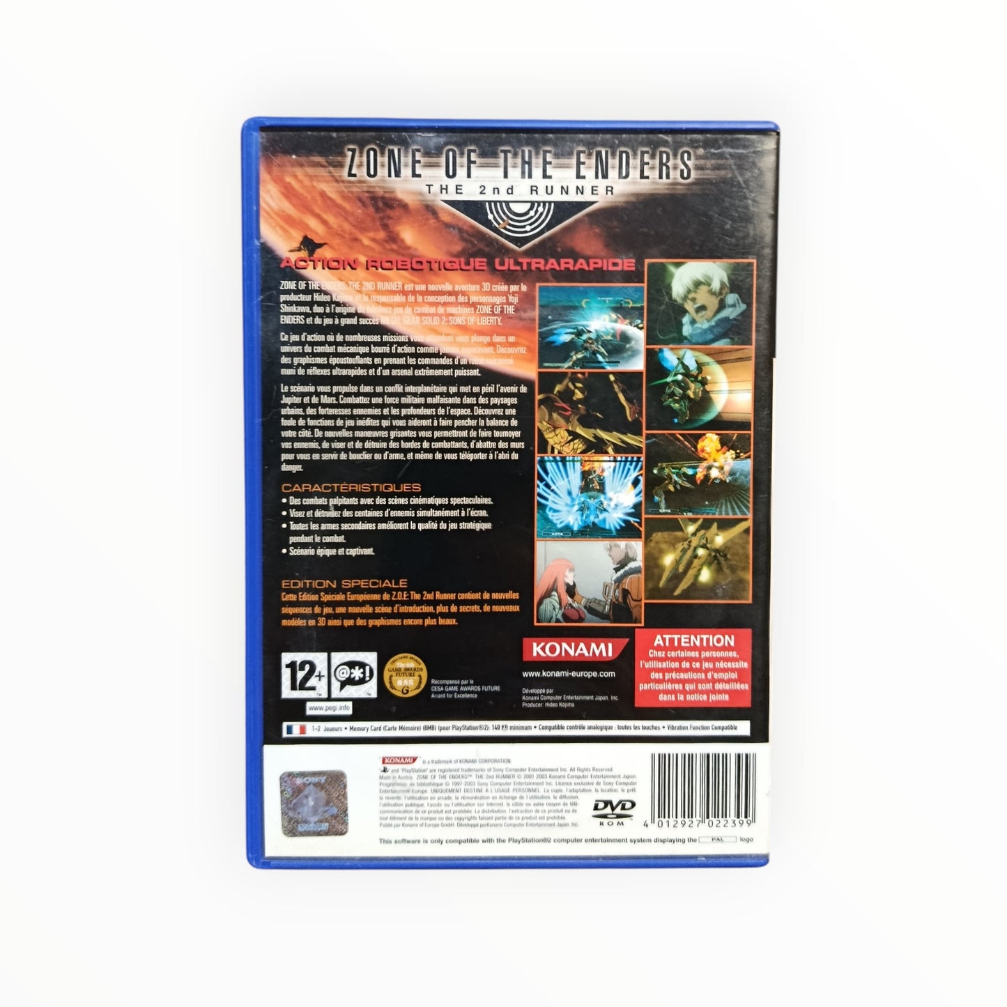 Zone of the Enders : The 2nd Runner Playstation 2 (PS2)