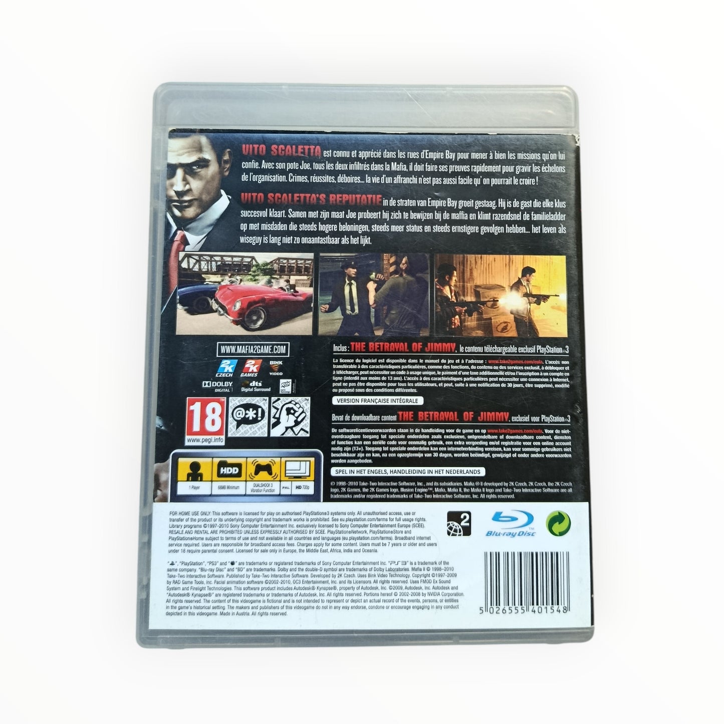 Mafia II Playstation 3 (PS3)