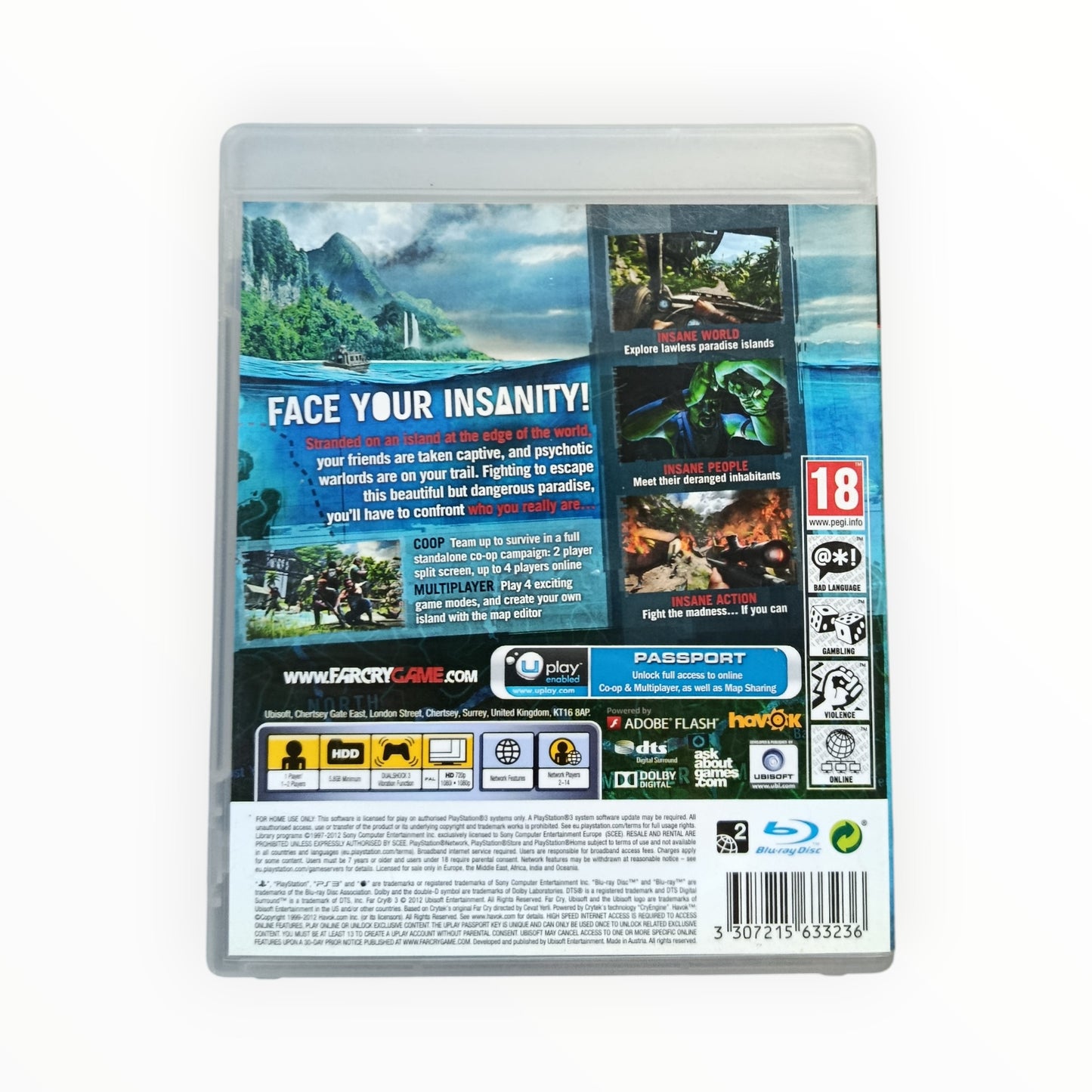 Farcry 3 Playstation 3 (PS3)