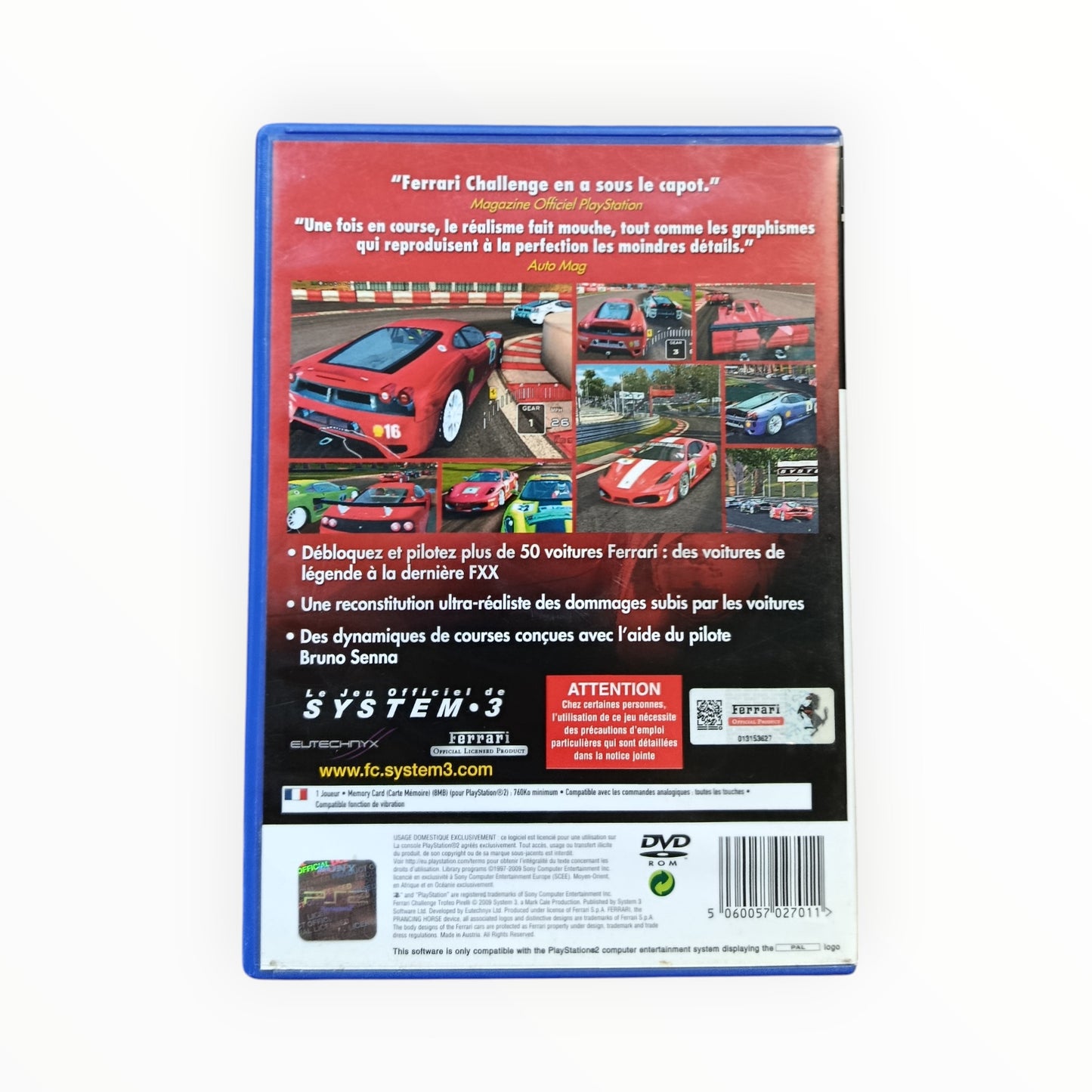 Ferrari Challenge Trofeo Pirelli playstation 2 (PS2)