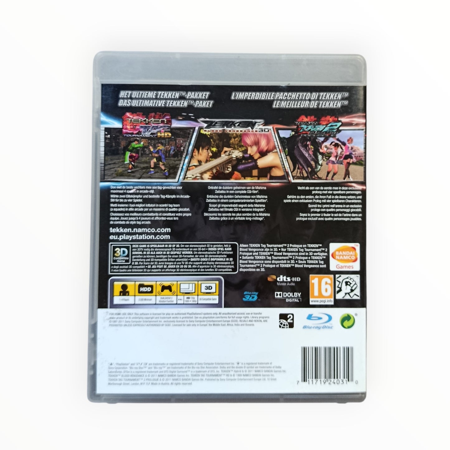 Tekken Hybrid PS3 PAL FR Fonctionnel | Masaru