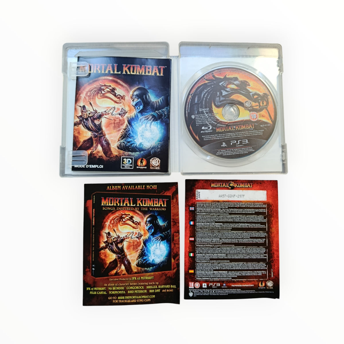 Mortal Kombat PS3 PAL FR Fonctionnel | Masaru