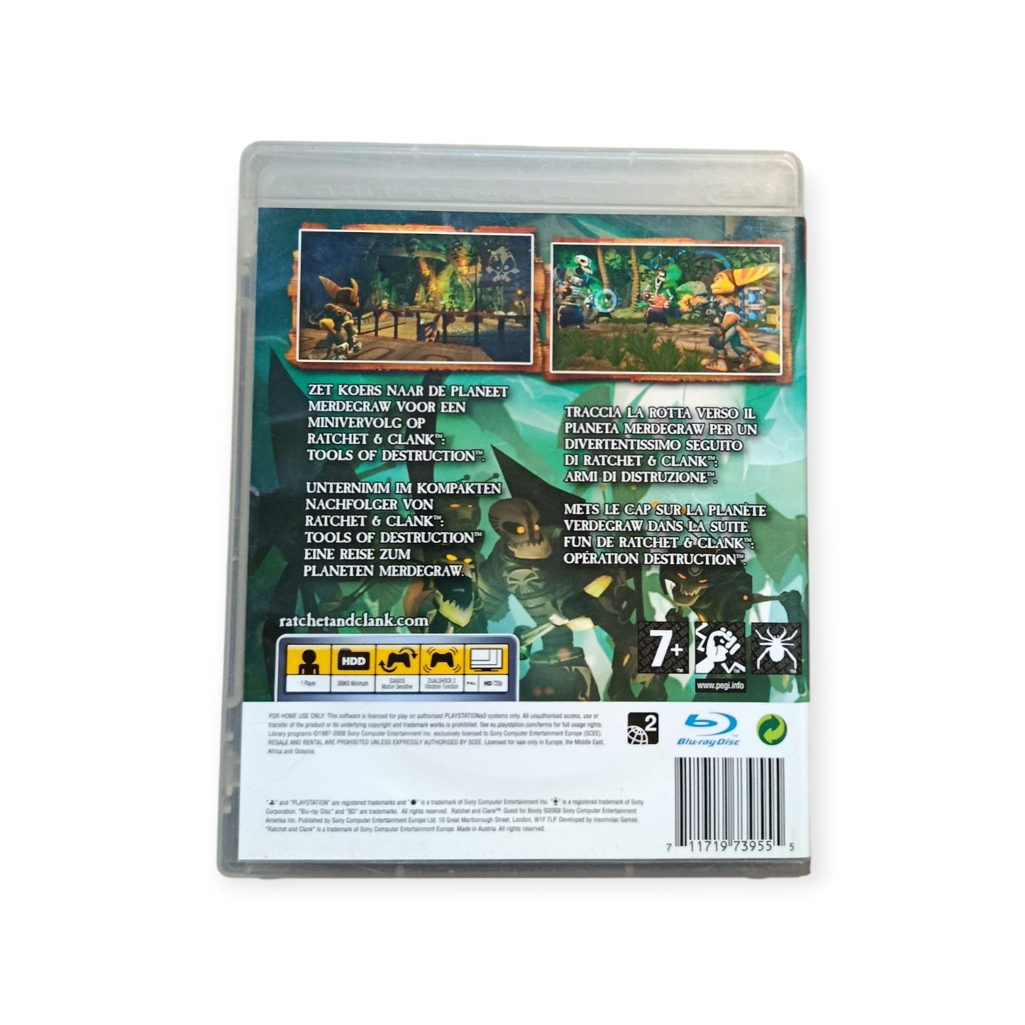 Ratchet & Clank Quest for Booty PS3 PAL FR Fonctionnel | Masaru