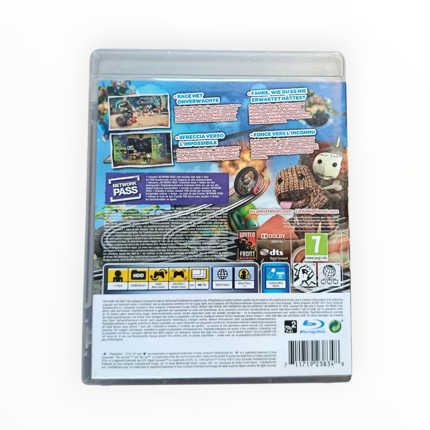 LittleBigPlanet Karting PS3 PAL FR Fonctionnel | Masaru