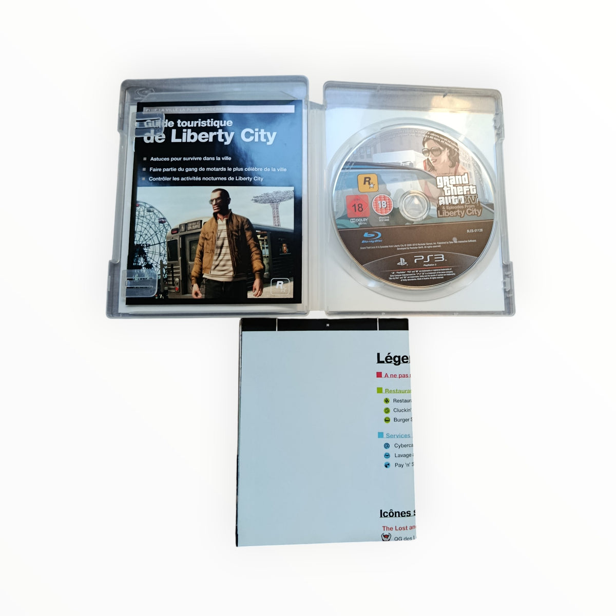 Grand Theft Auto IV Episodes from Liberty City PS3 PAL FR Fonctionnel | Masaru Collector's