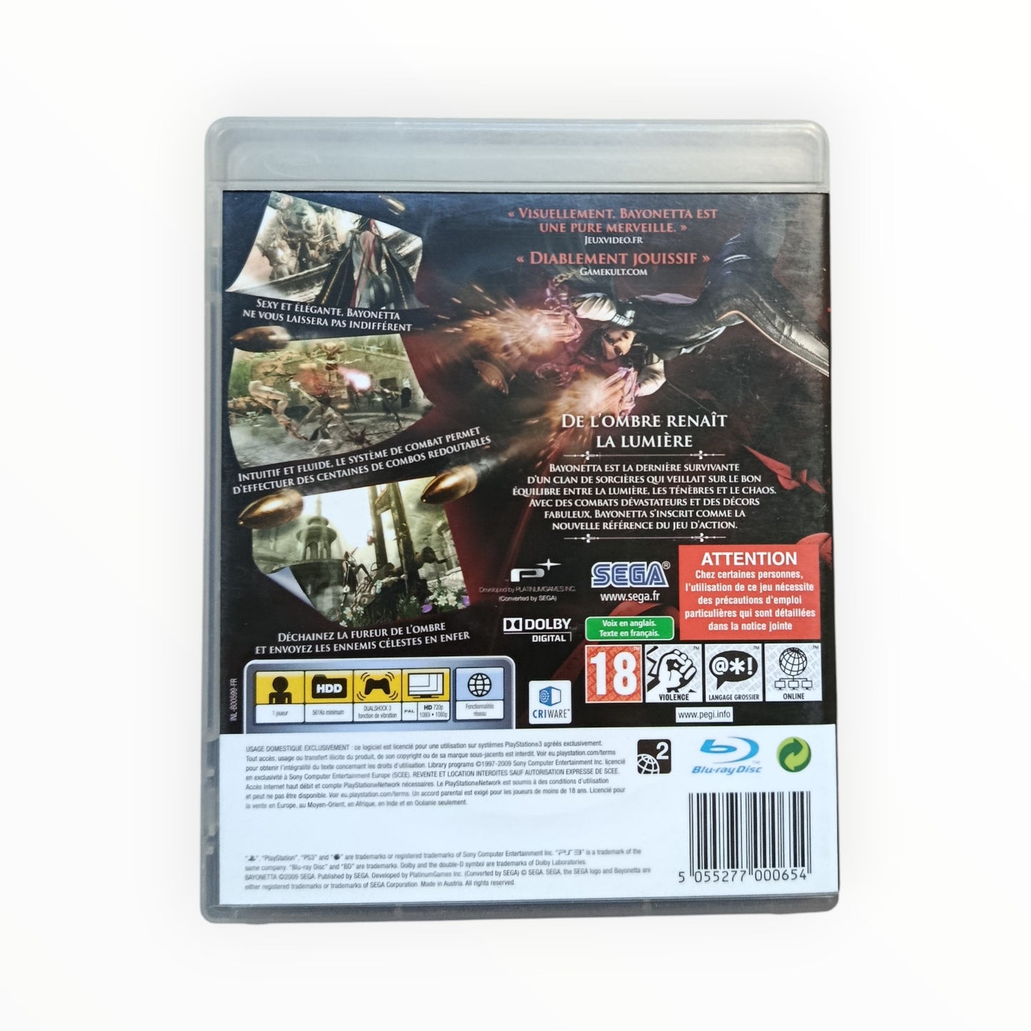 Bayonetta PS3 PAL FR Fonctionnel | Masaru