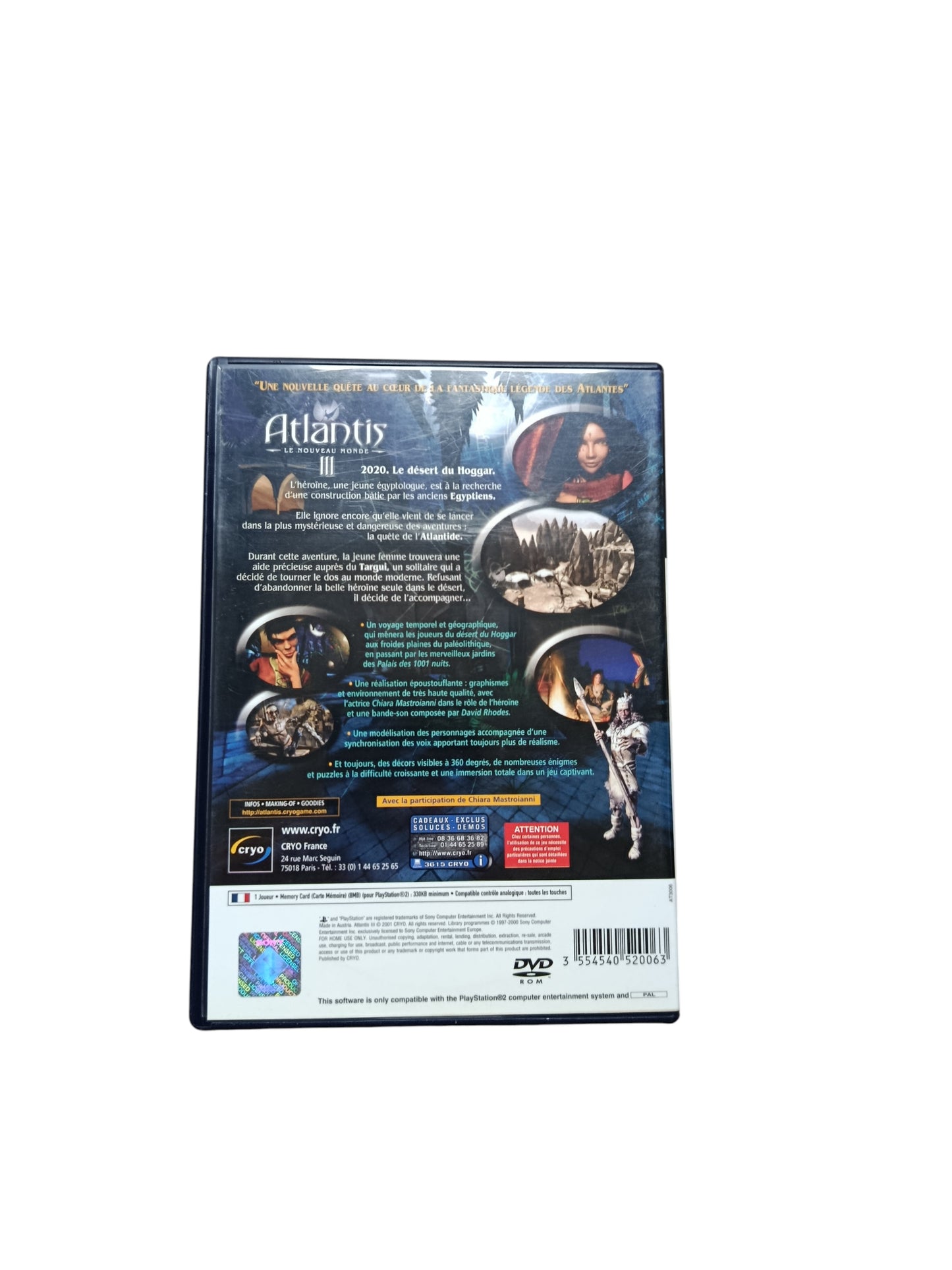 Atlantis 3 playstation 2 (PS2)
