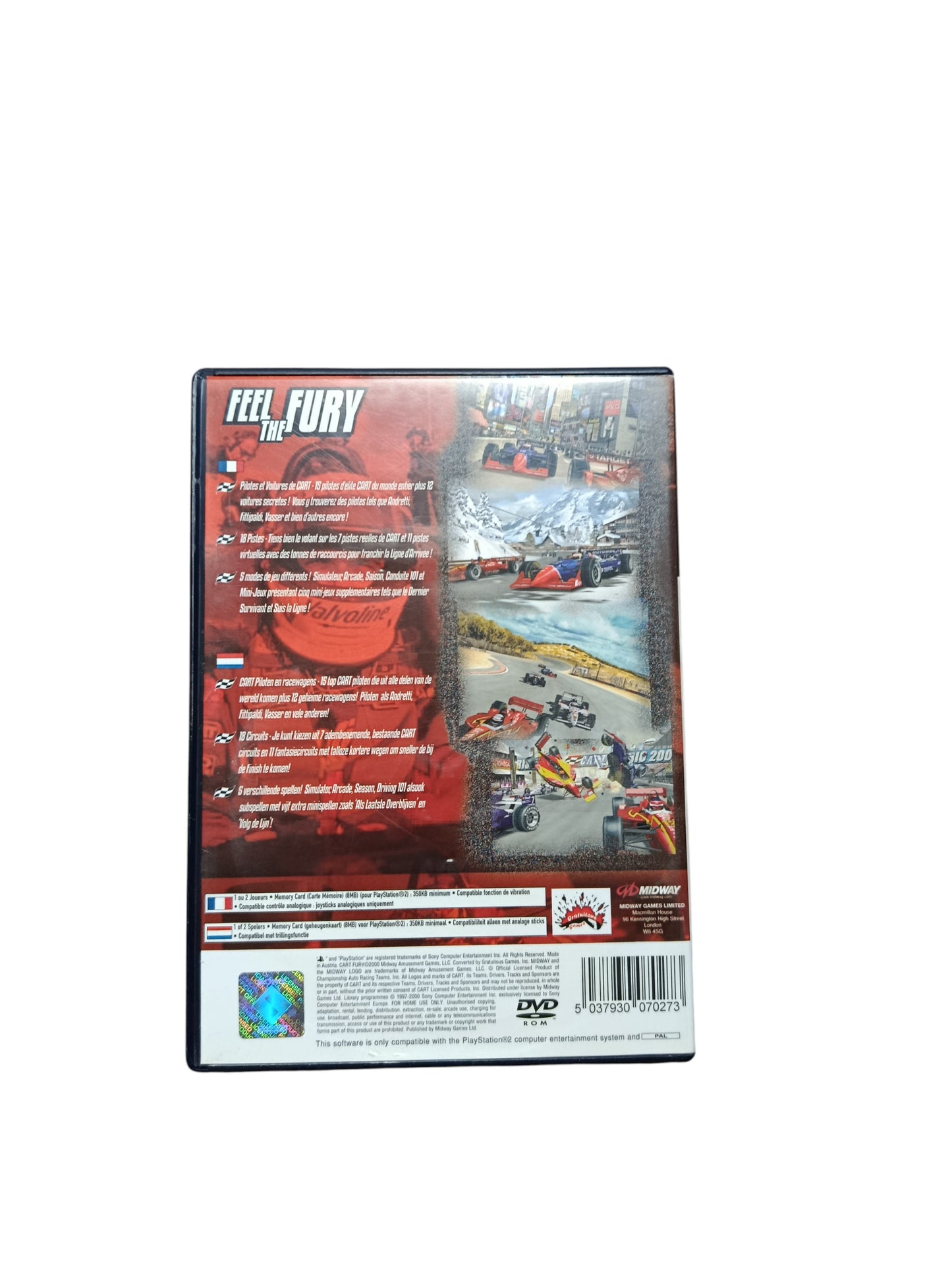 Cart Fury Championship Racing playstation 2 (PS2)