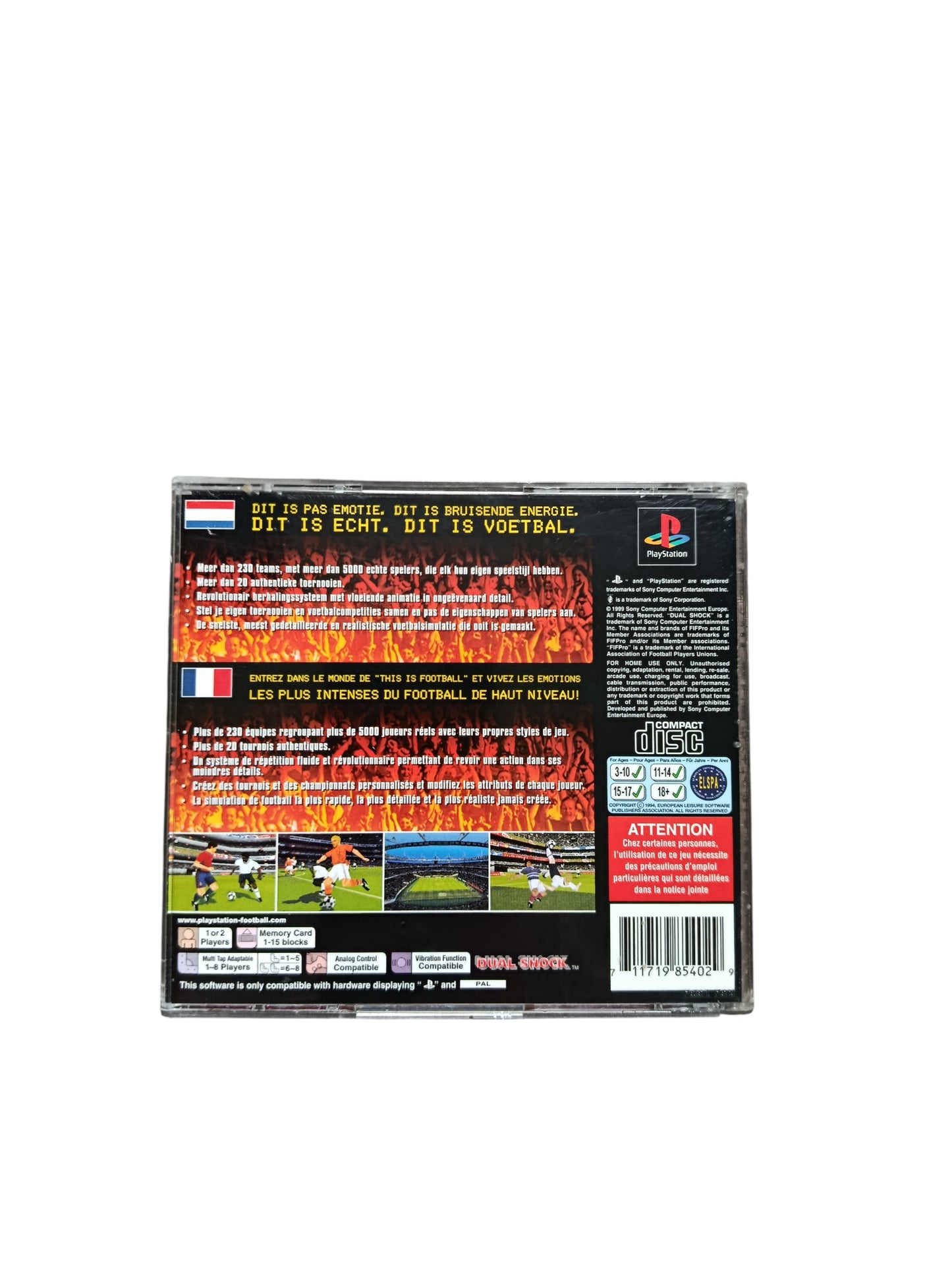 This Is Football PlayStation 1 (PS1)