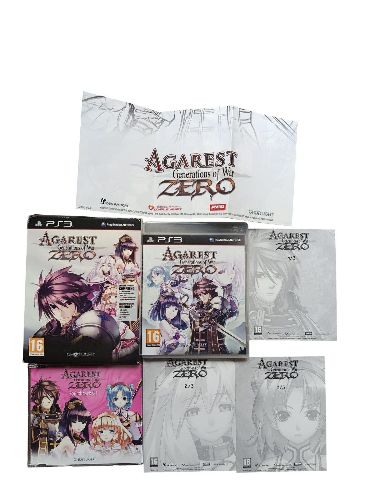 Agarest generation Of War Zero PlayStation 3 (PS3)