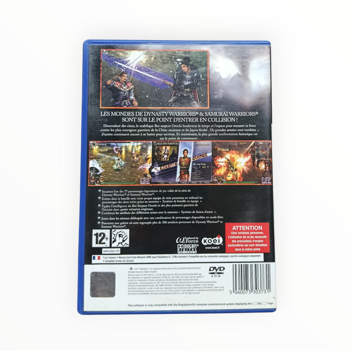 Warriors Orochi Playstation 2 (PS2)