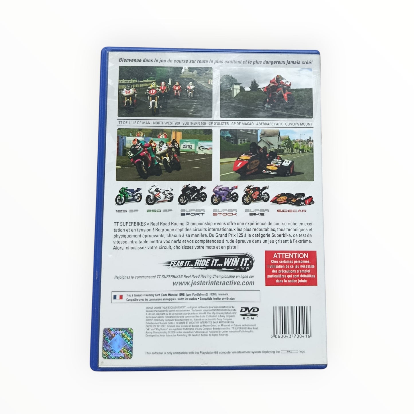 TT Superbikes Playstation 2 (PS2)