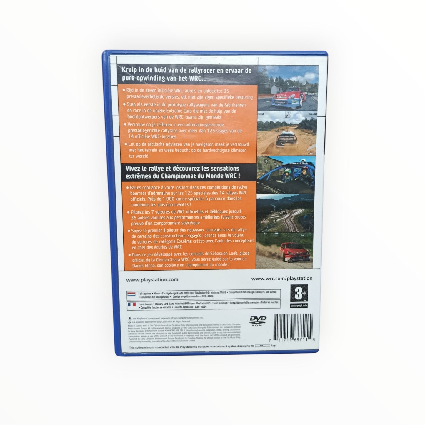 W2C 3 Fia World Rally Playstation 2 (PS2)