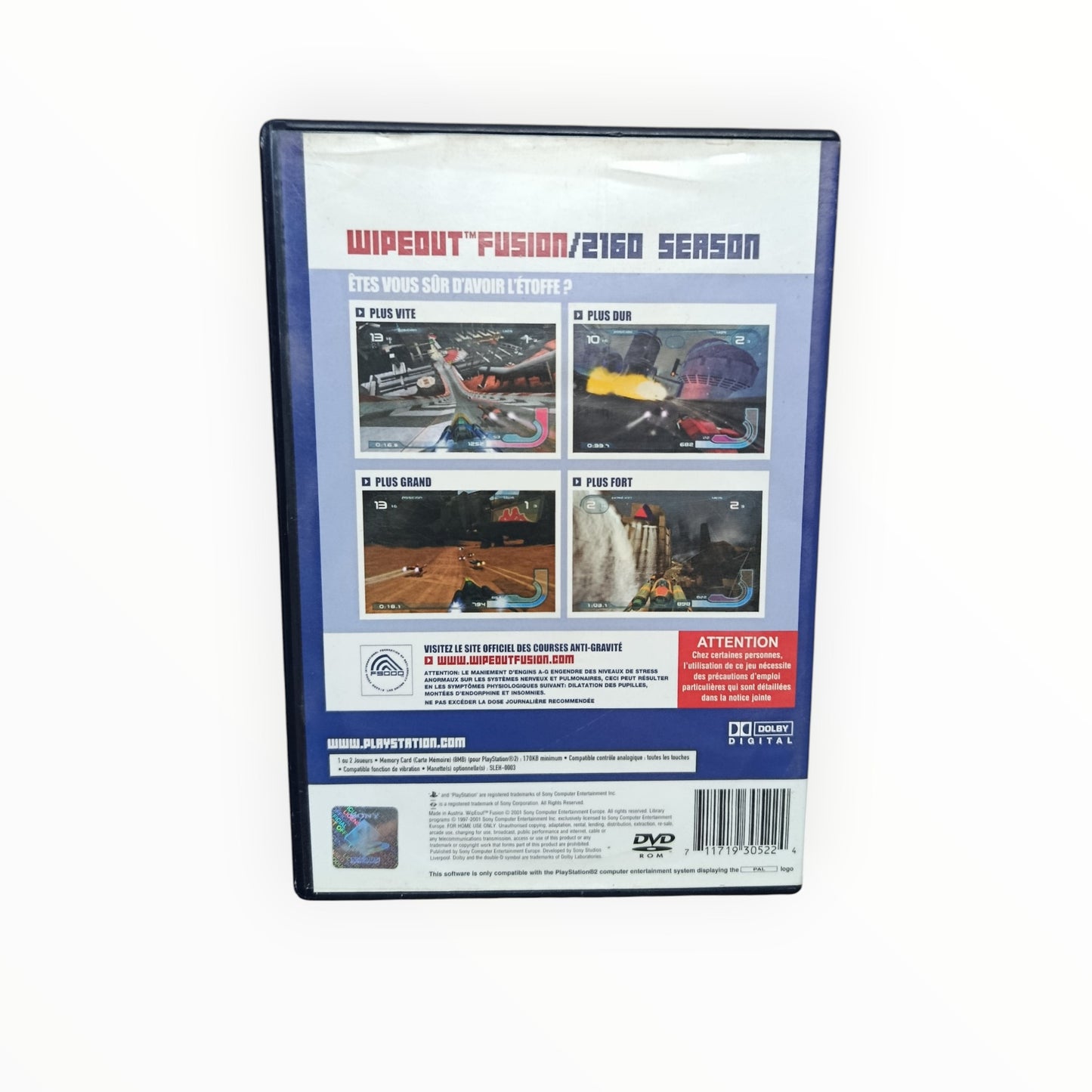 Wipeout Fusion Playstation 2 (PS2)