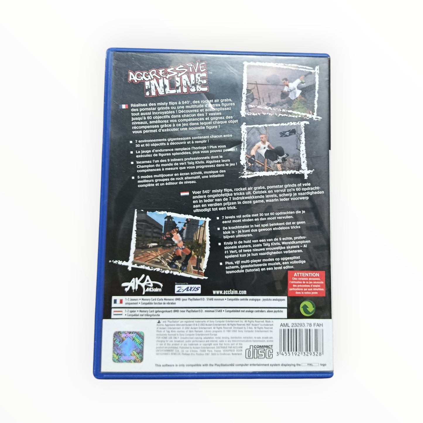 Aggressive Inline playstation 2 (PS2)