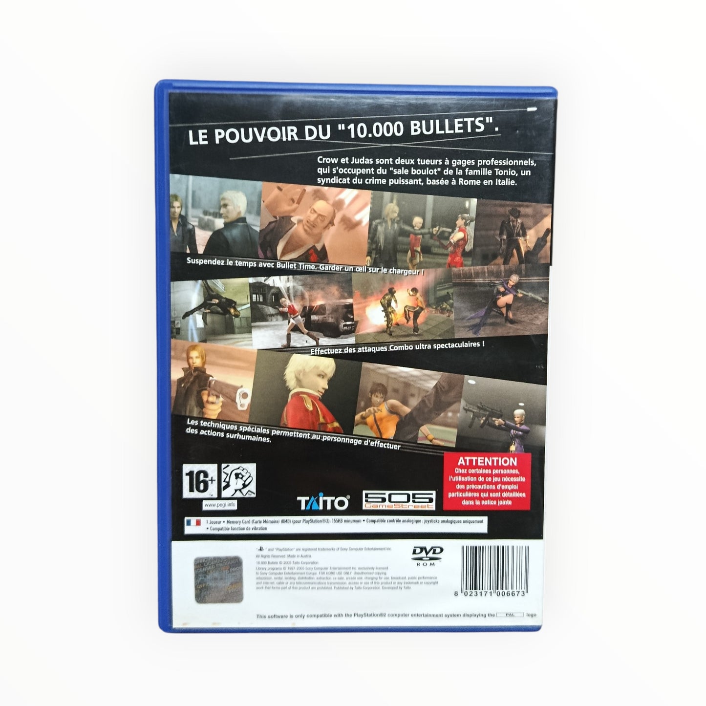 10.000 Bullets Playstation 2 (PS2)